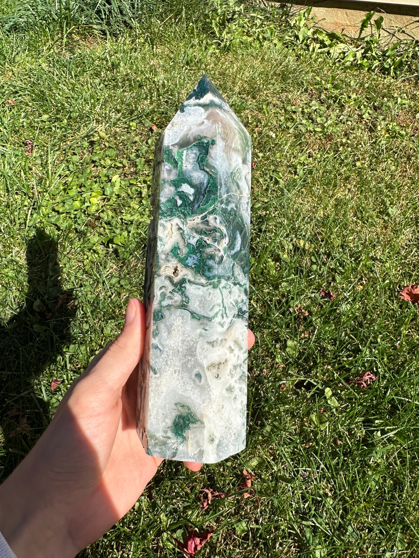 Moss Agate tower #10