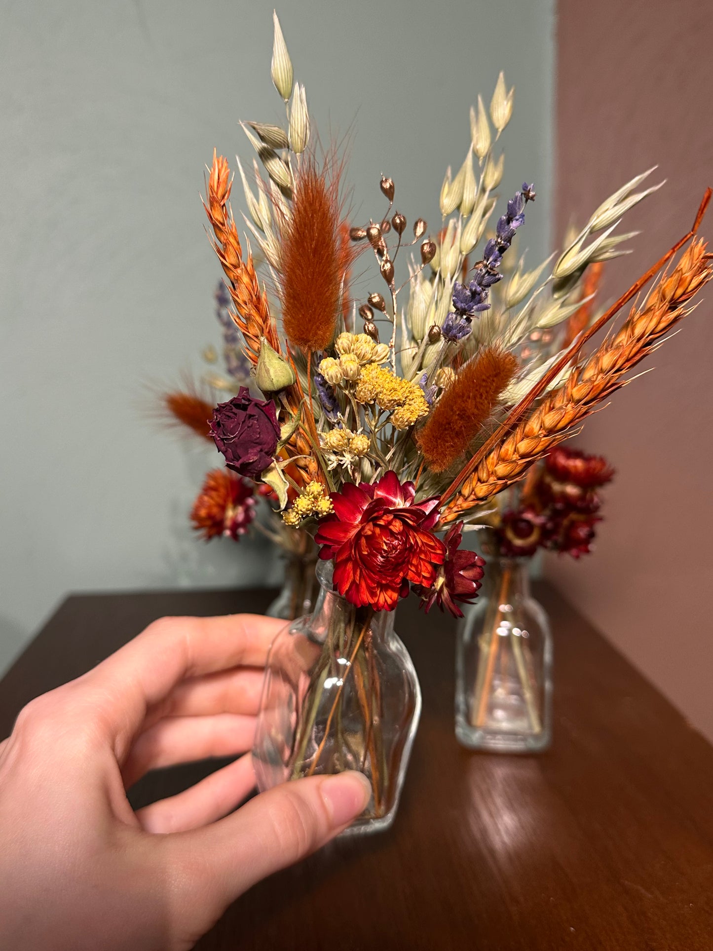 Autumn Dried Bud Vase