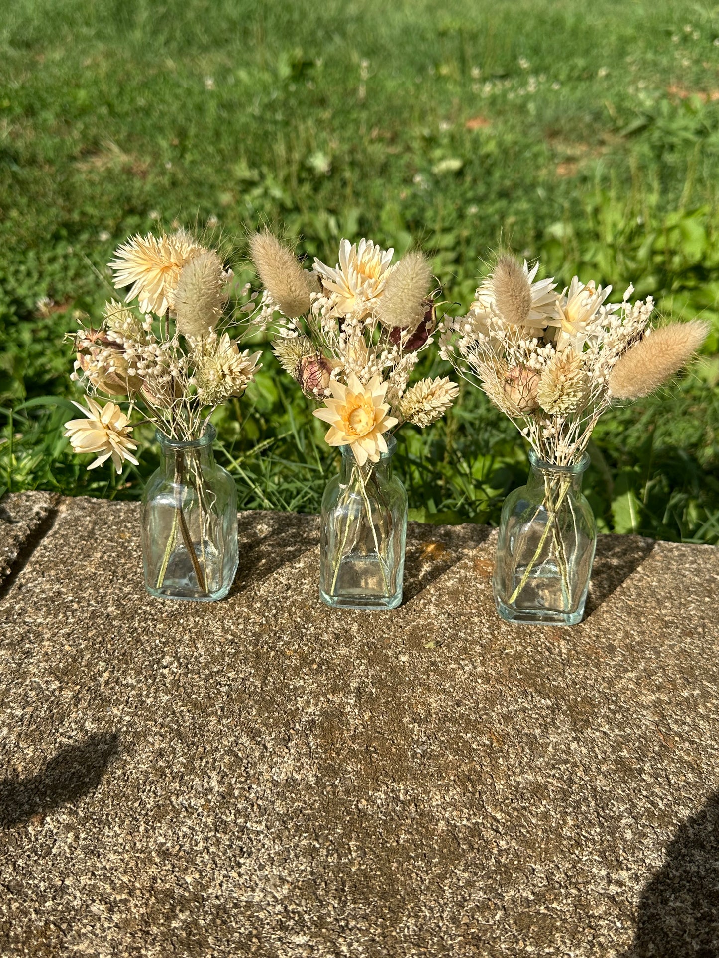 Neutral Dried Flower Bud Vase