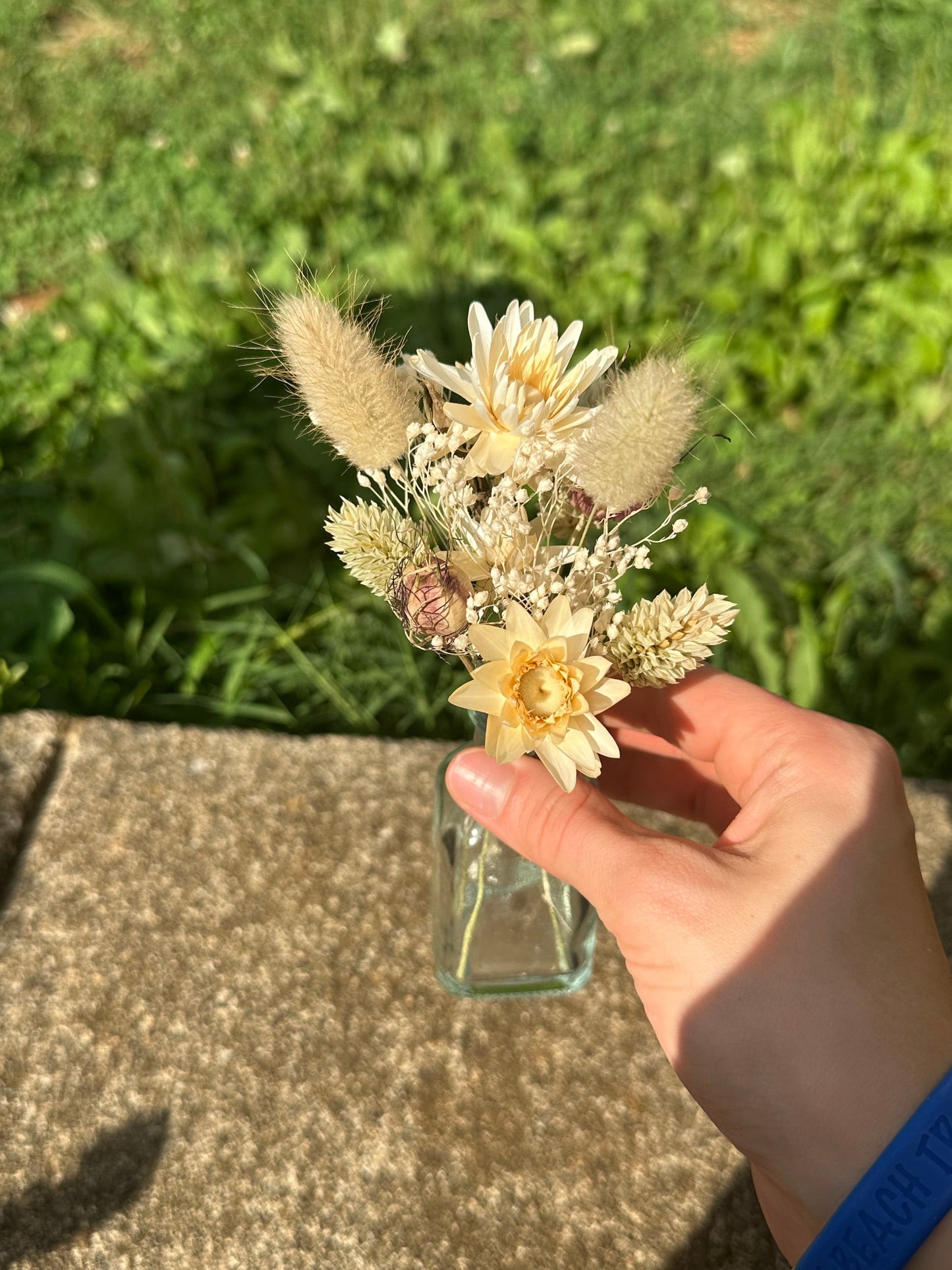 Neutral Dried Flower Bud Vase