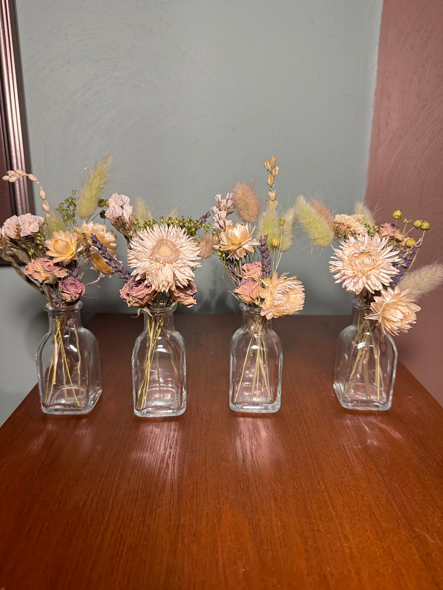 Frosty Dried Bud Vase