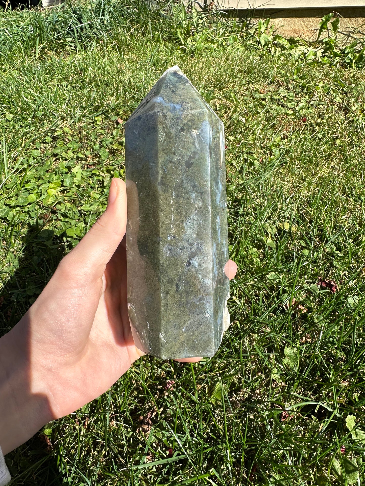 Moss Agate tower #8