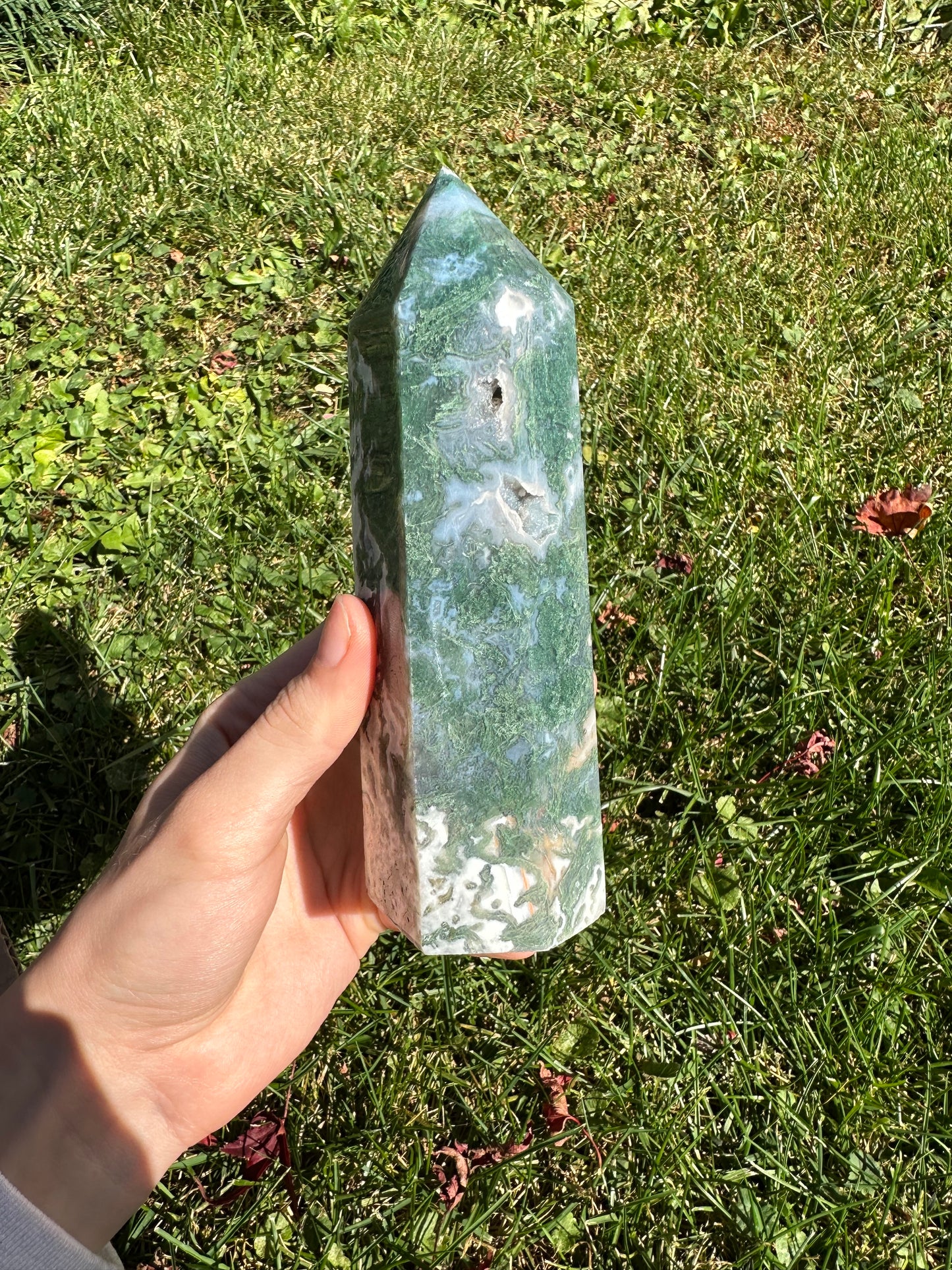 Moss Agate tower #6