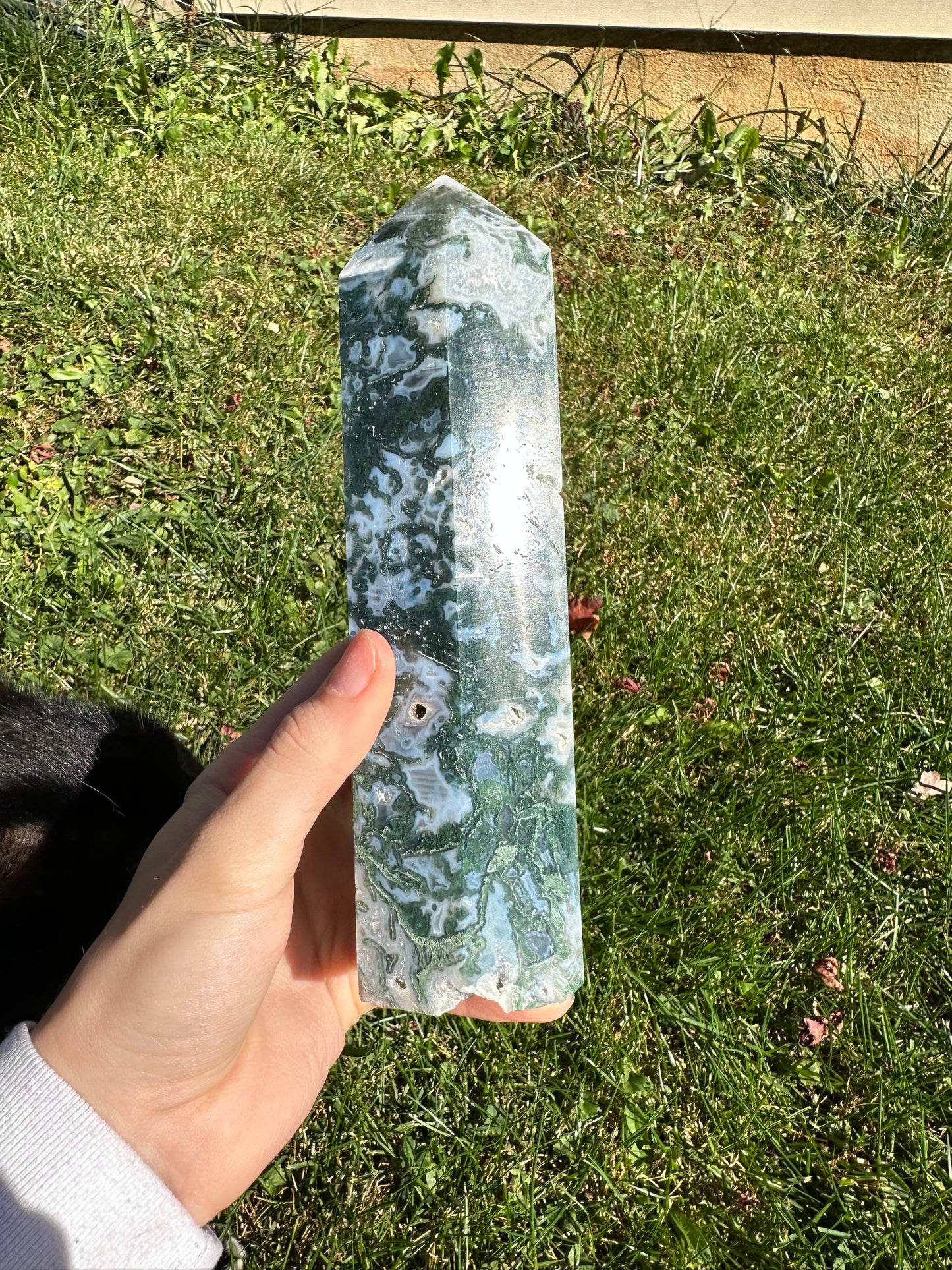 Moss Agate tower #9