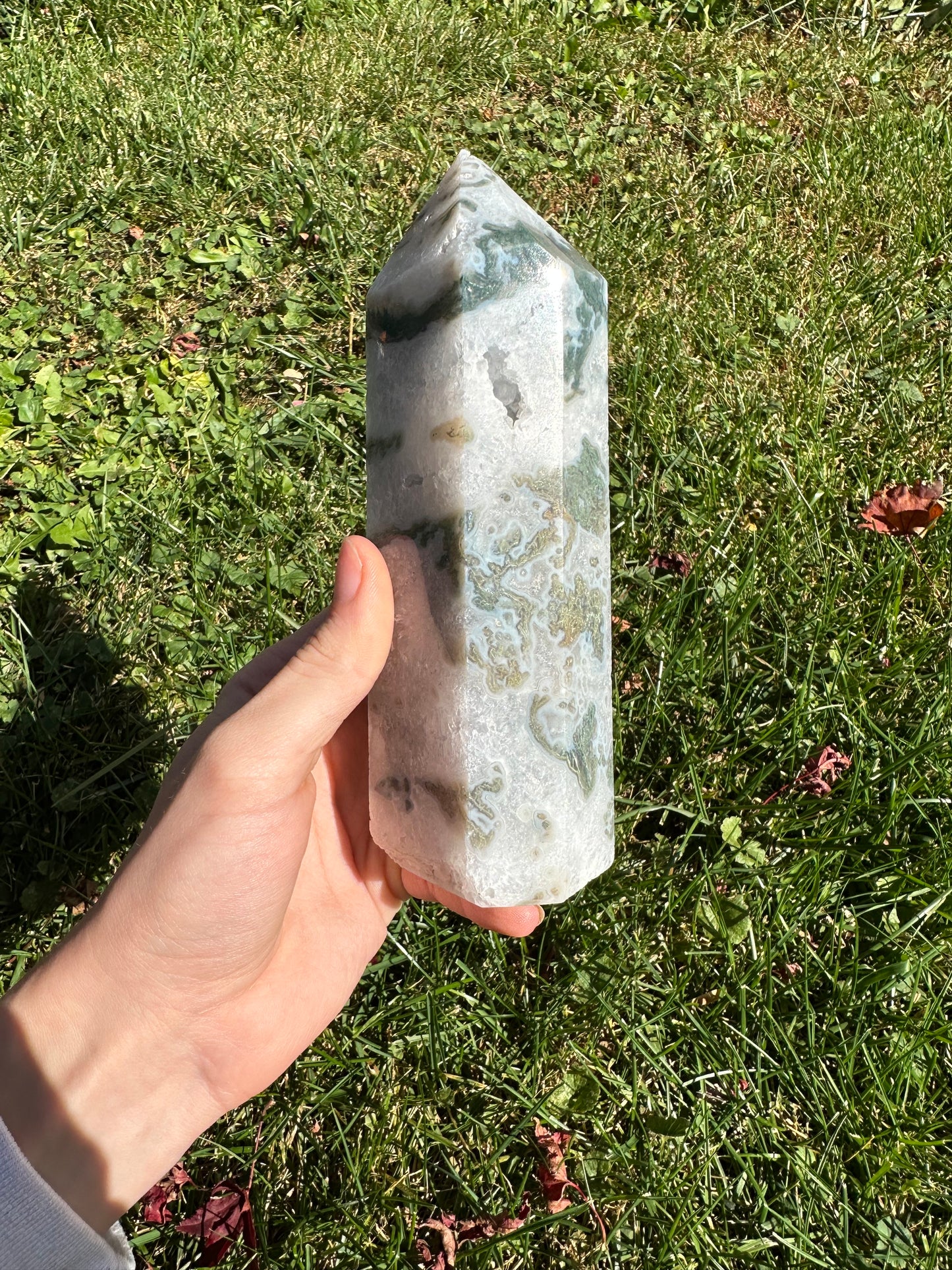 Moss Agate tower #4