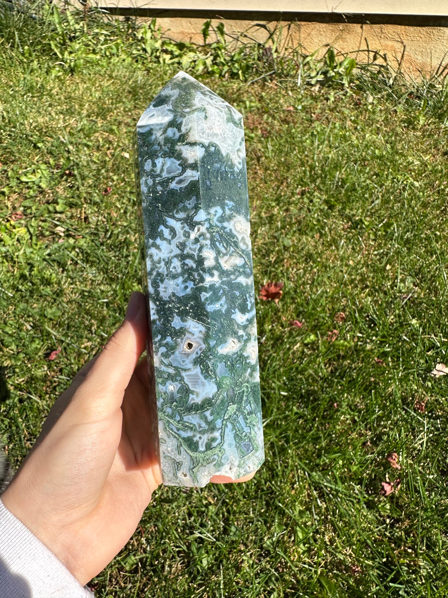 Moss Agate tower #9