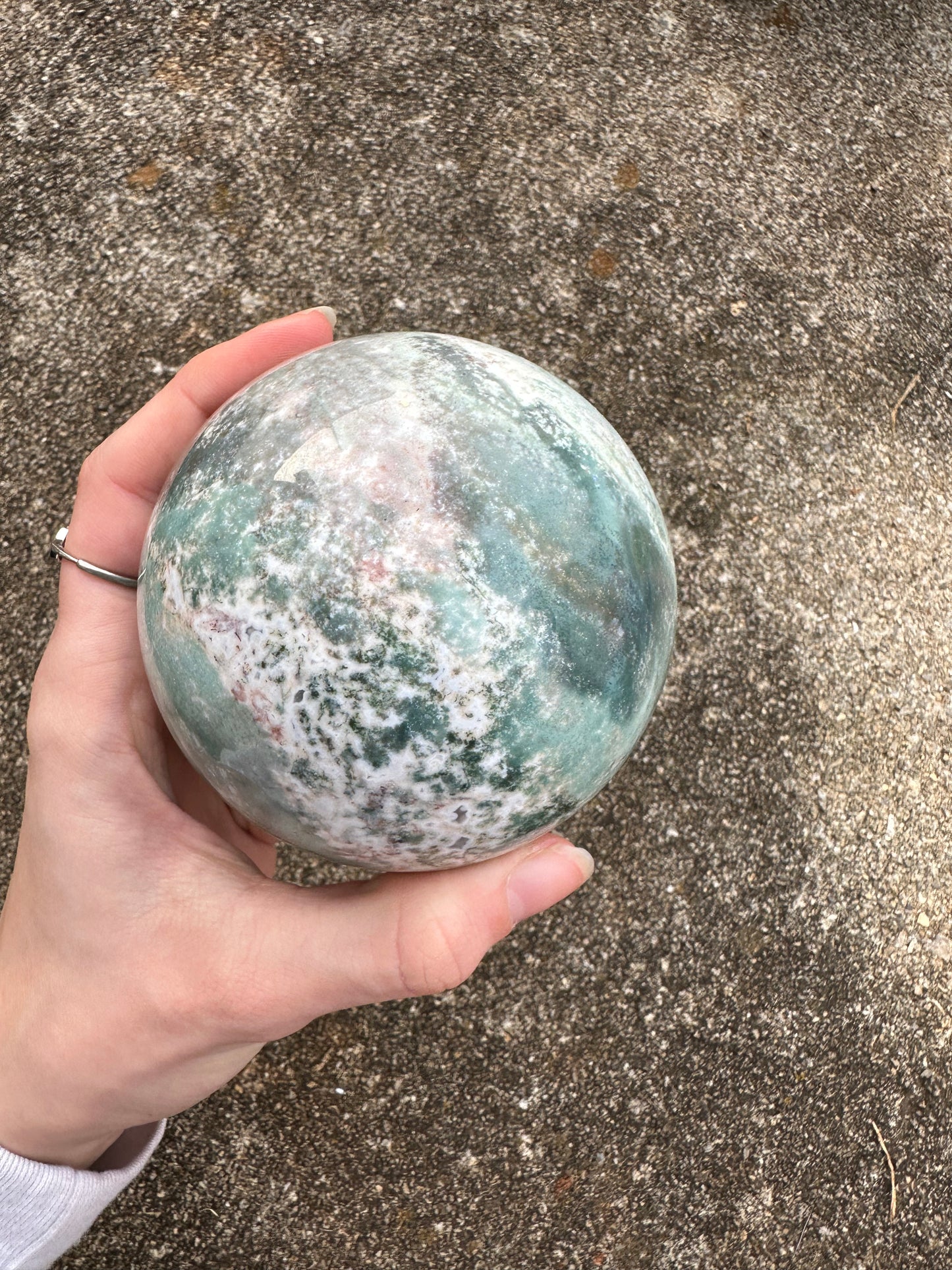 Ocean Jasper sphere #18