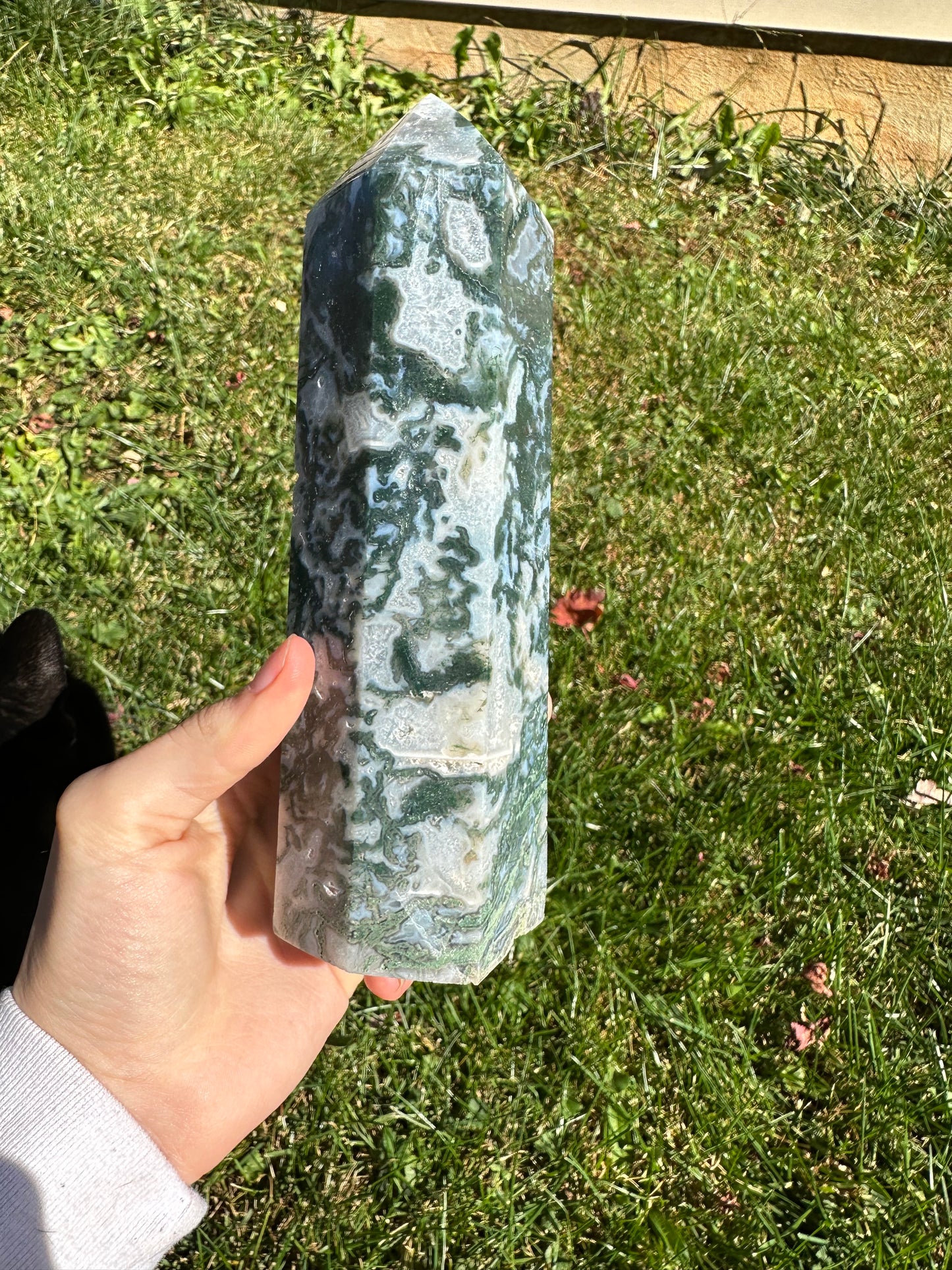 Moss Agate tower #9