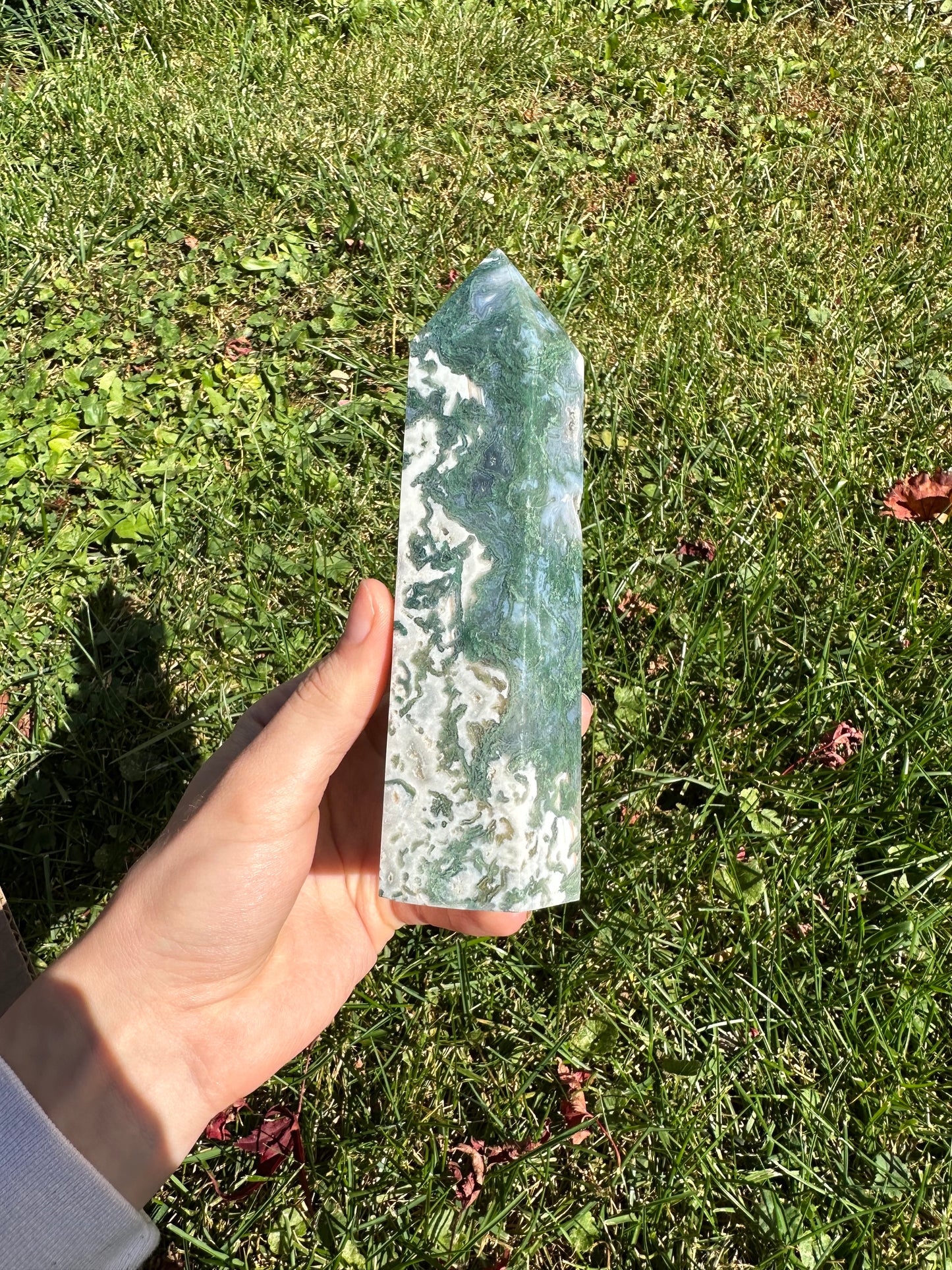 Moss Agate tower #6