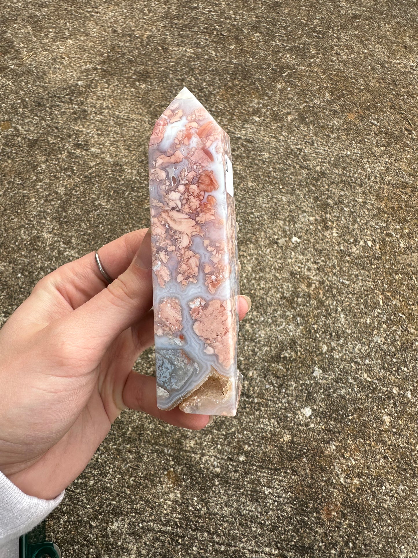 Cotton Candy Agate Tower #14