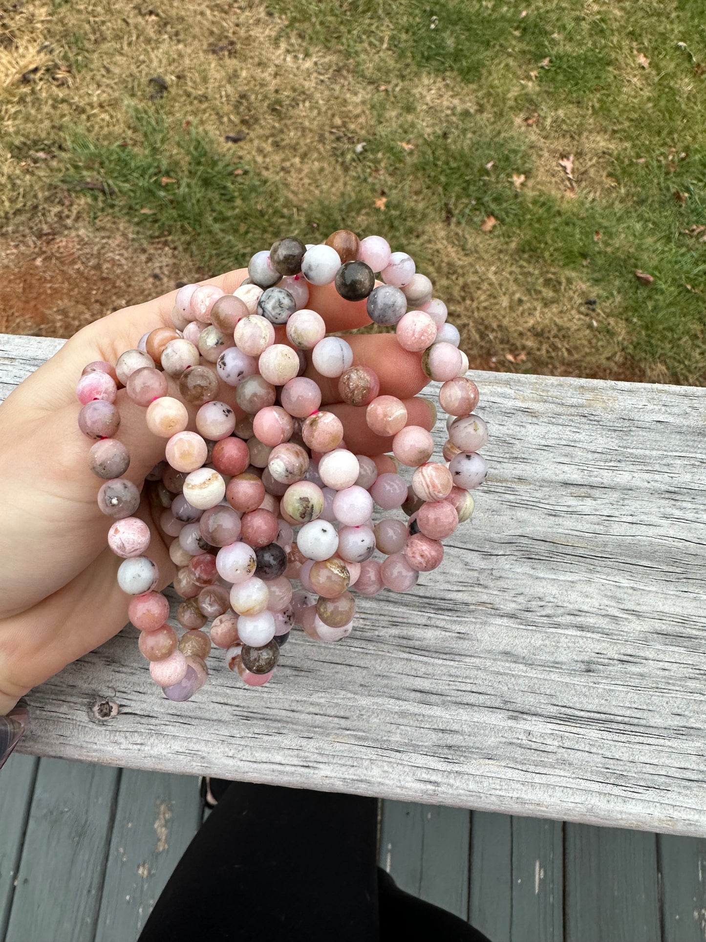 Pink Opal Bracelet