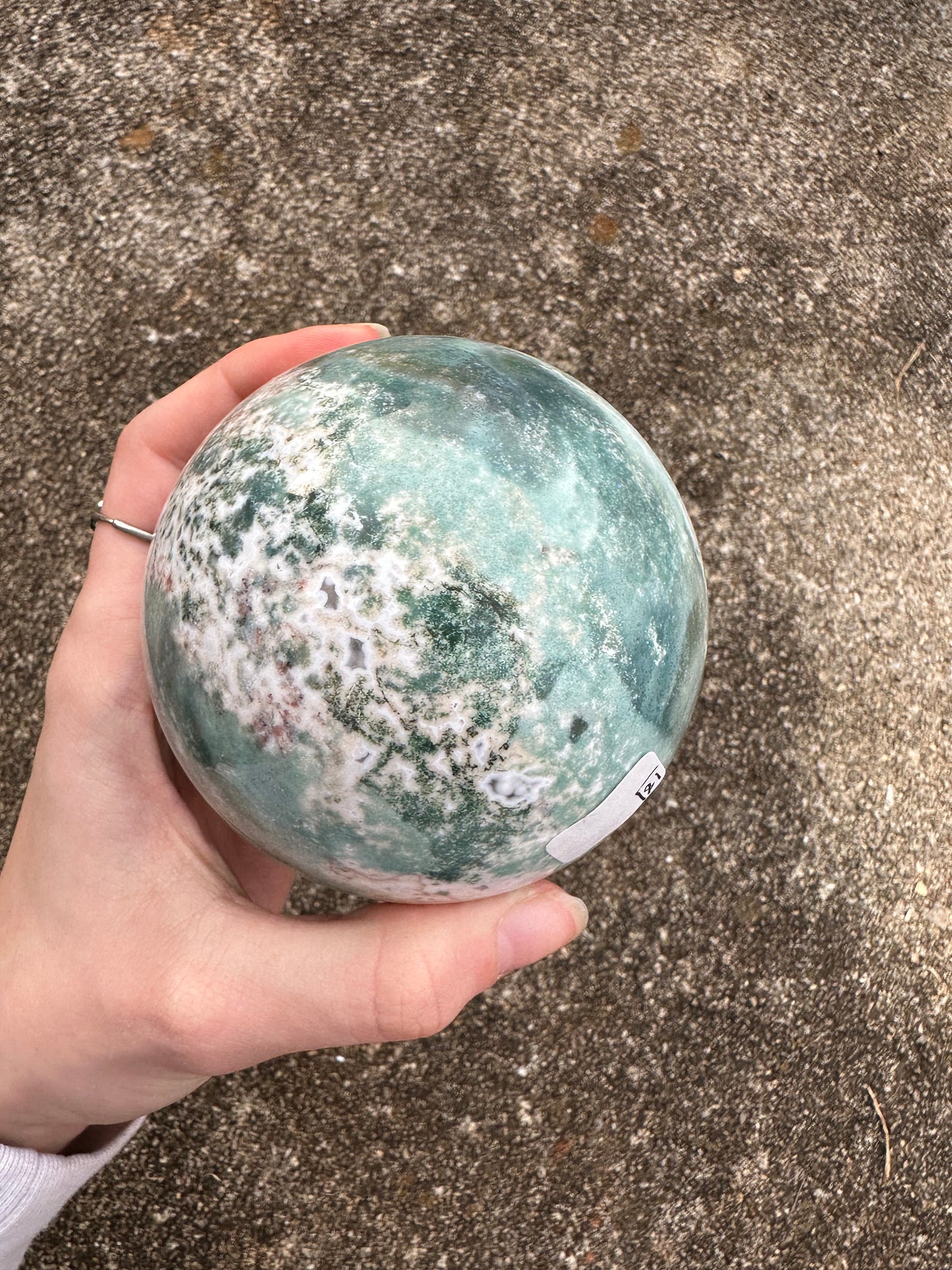 Ocean Jasper sphere #18