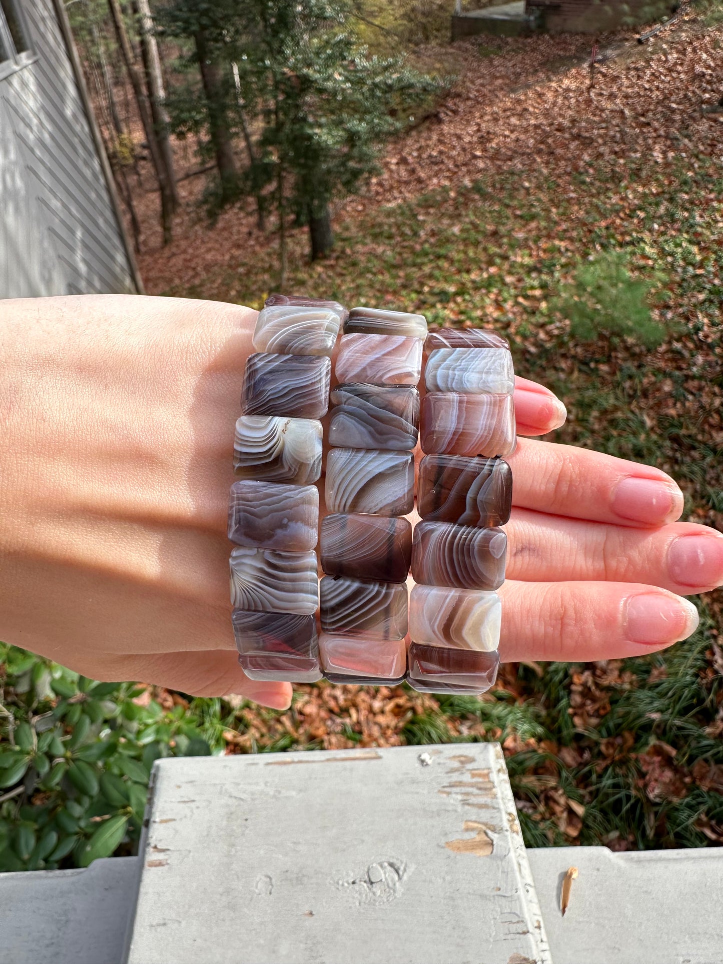 Agate bracelet