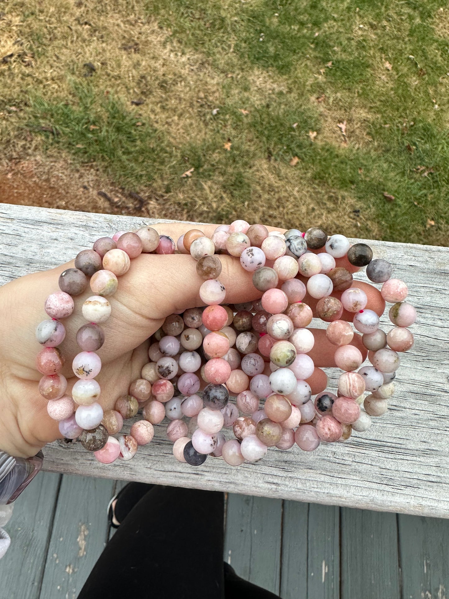 Pink Opal Bracelet