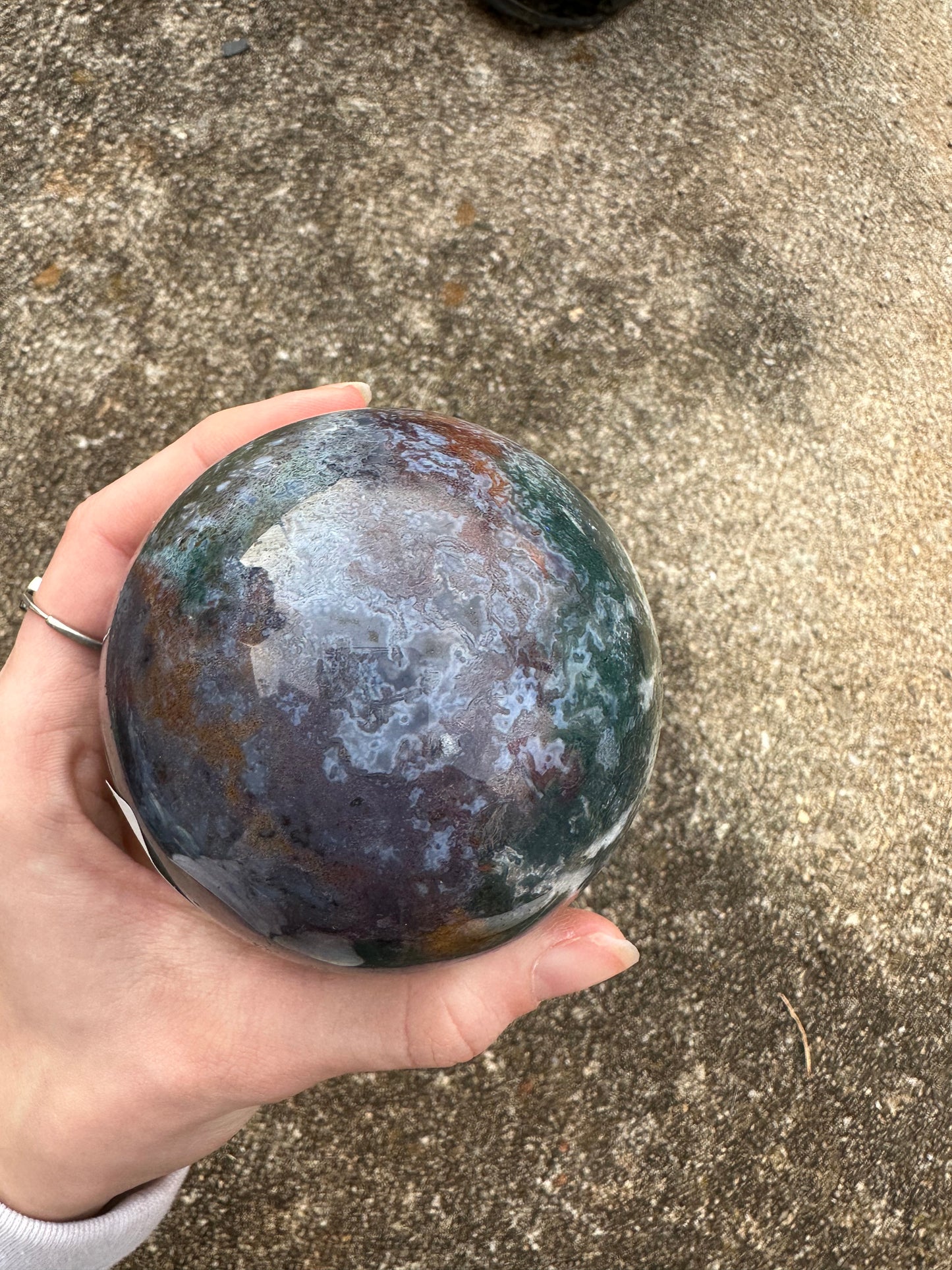 Ocean Jasper sphere #11