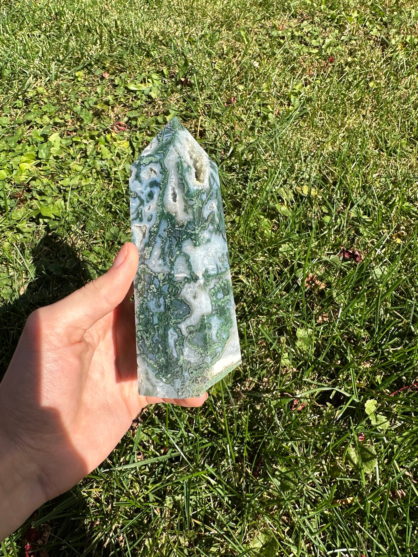 Moss Agate tower #7