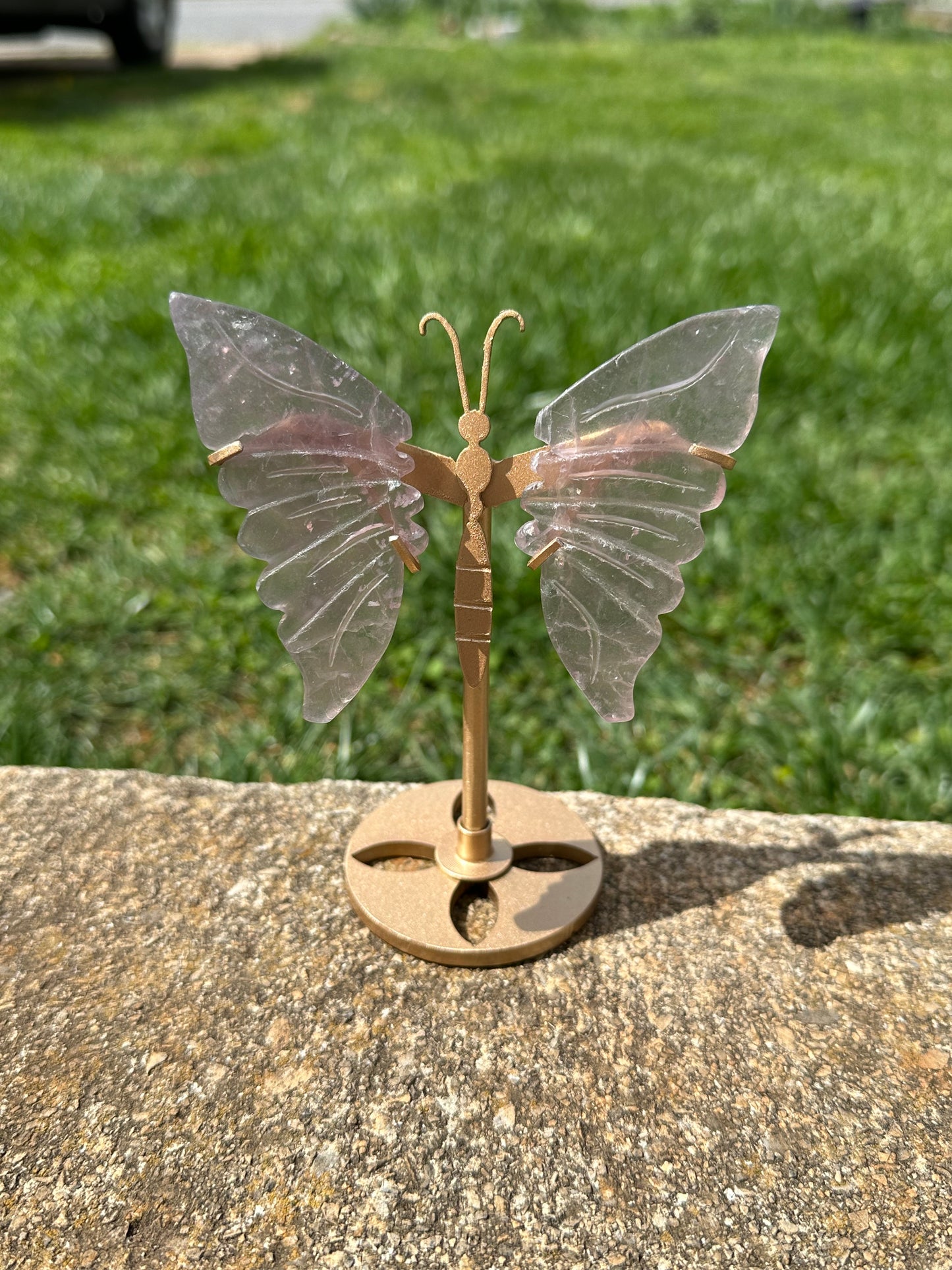 Fluorite Butterfly w/ Stand #9