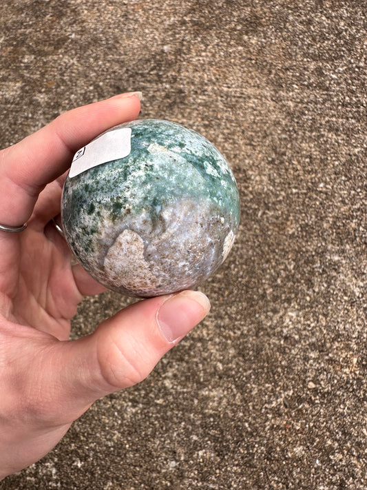 Ocean Jasper sphere #2