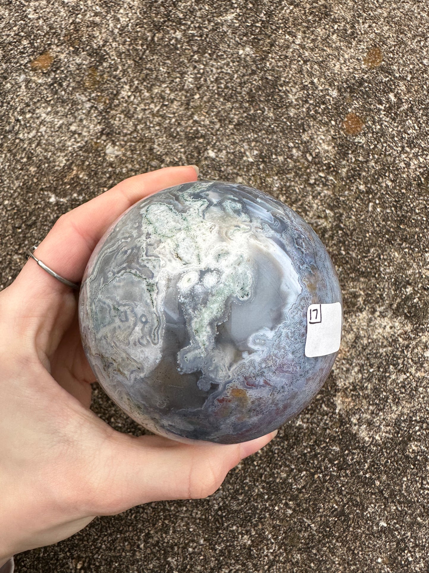 Ocean Jasper sphere #17