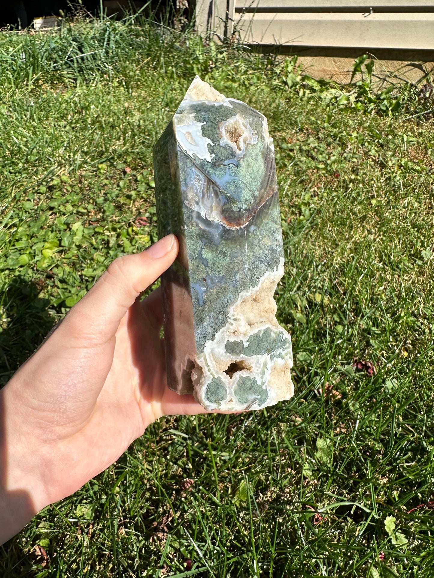 Moss Agate tower #8