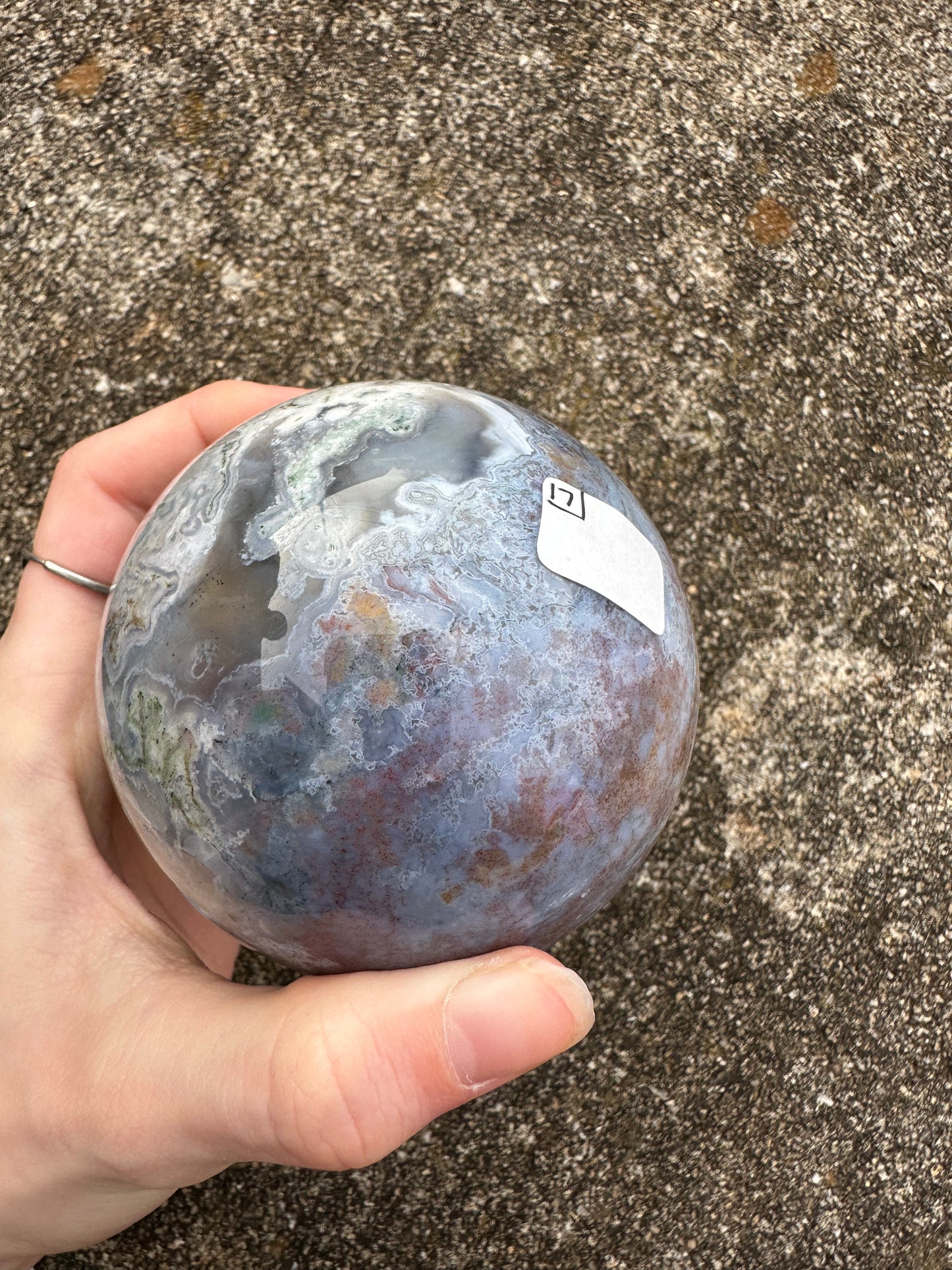 Ocean Jasper sphere #17