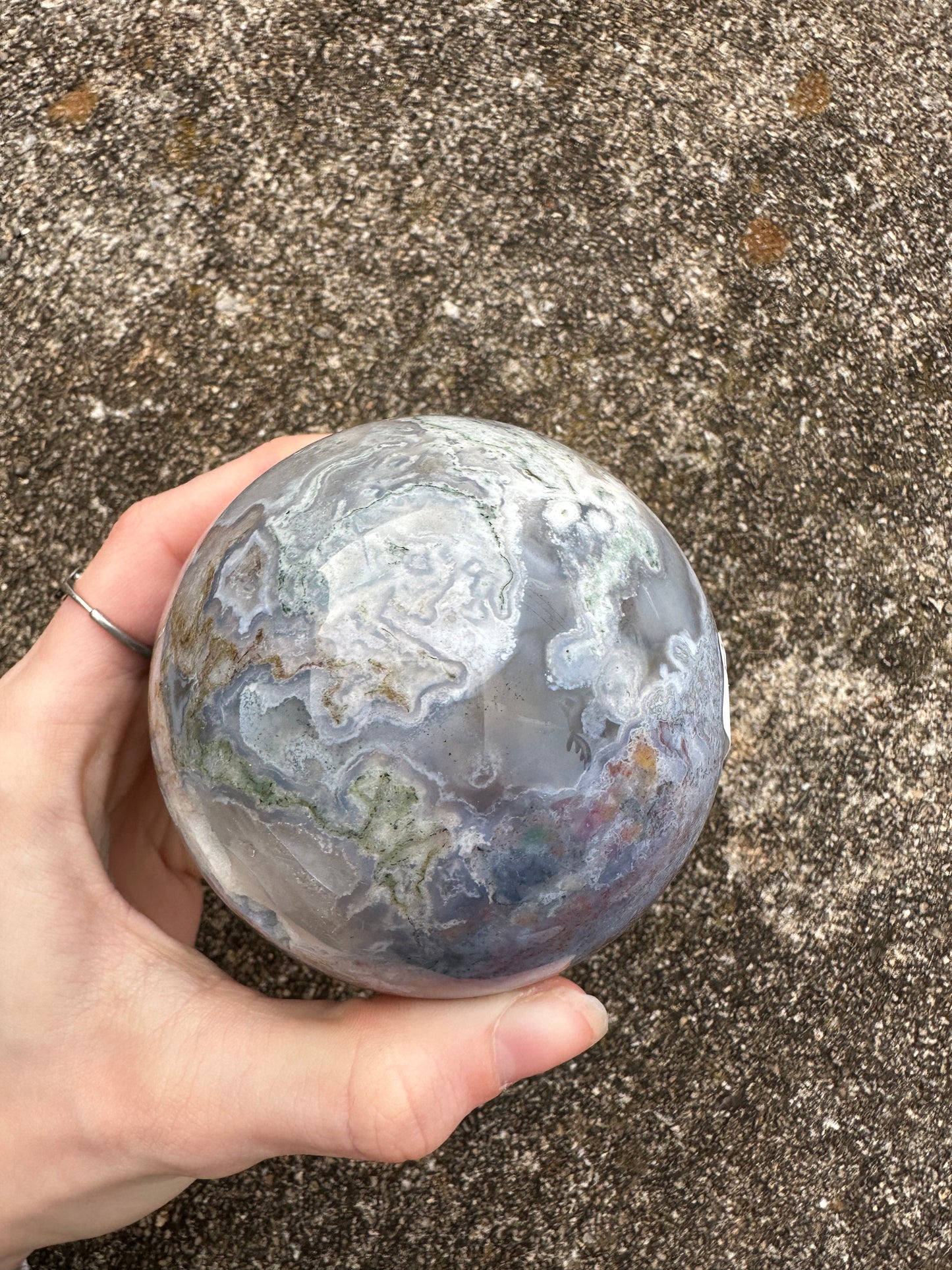 Ocean Jasper sphere #17