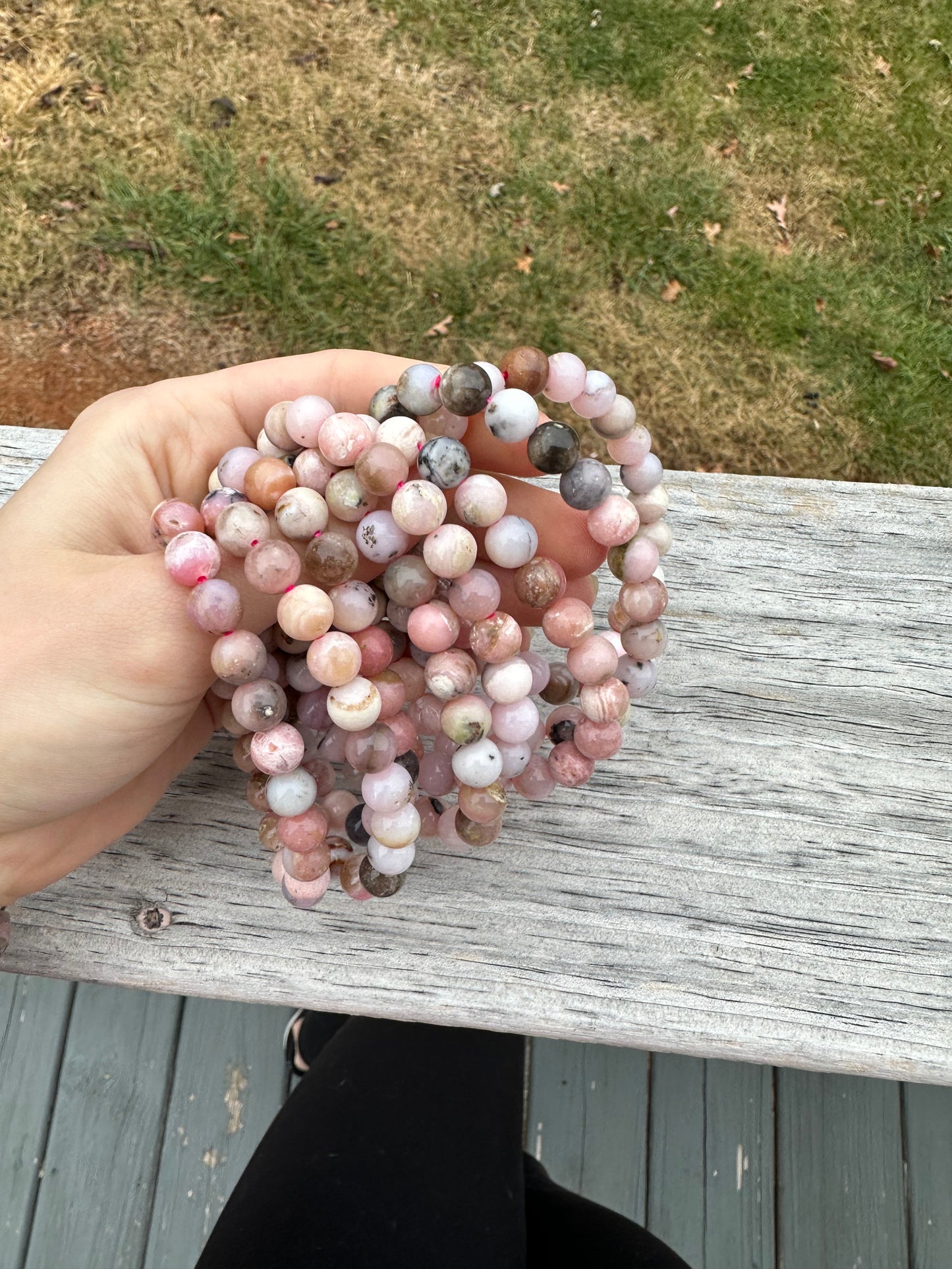 Pink Opal Bracelet