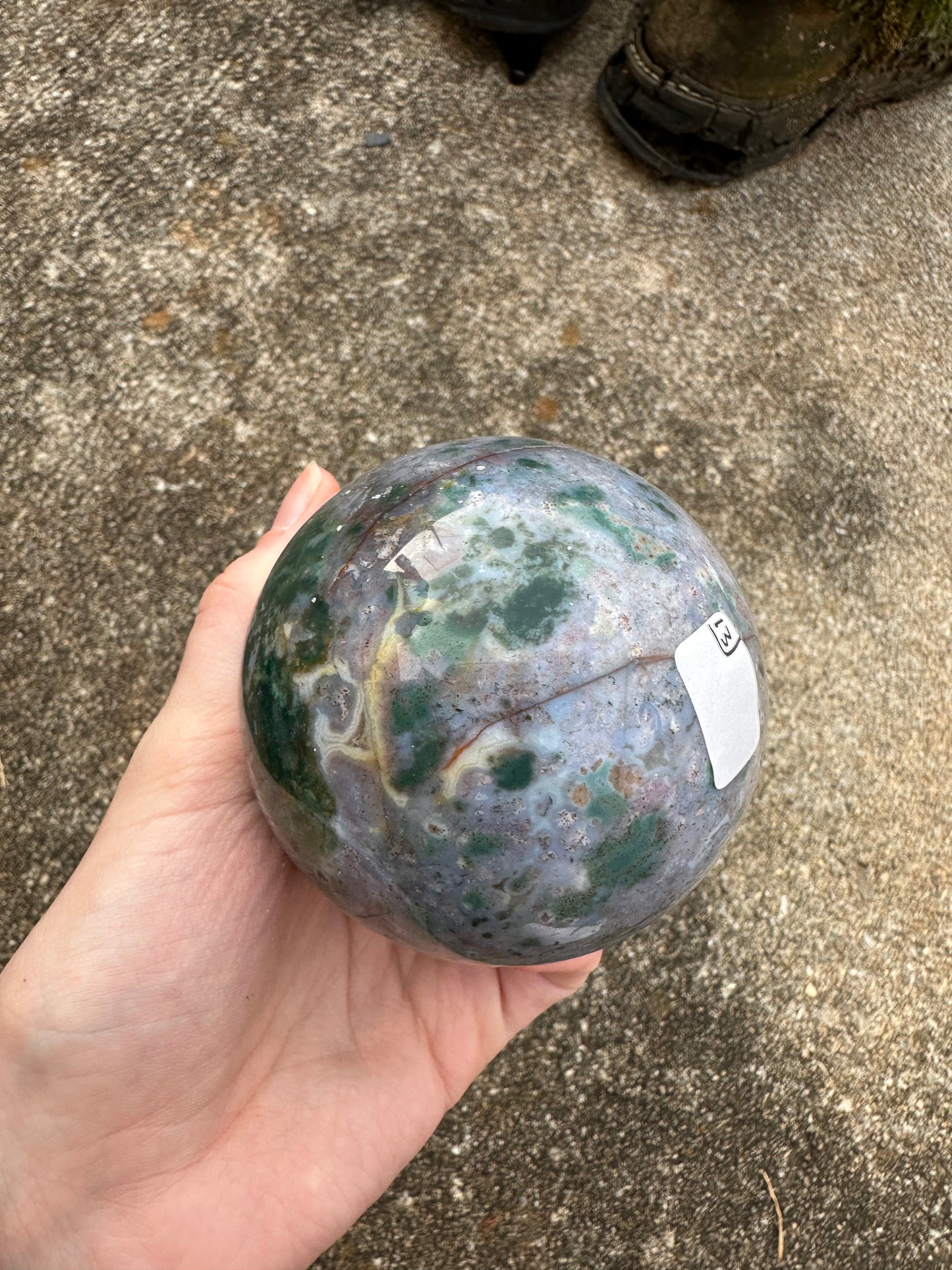 Ocean Jasper sphere #13