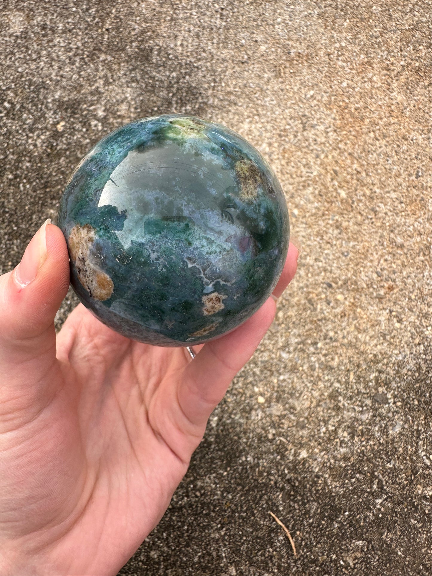 Ocean Jasper sphere #6