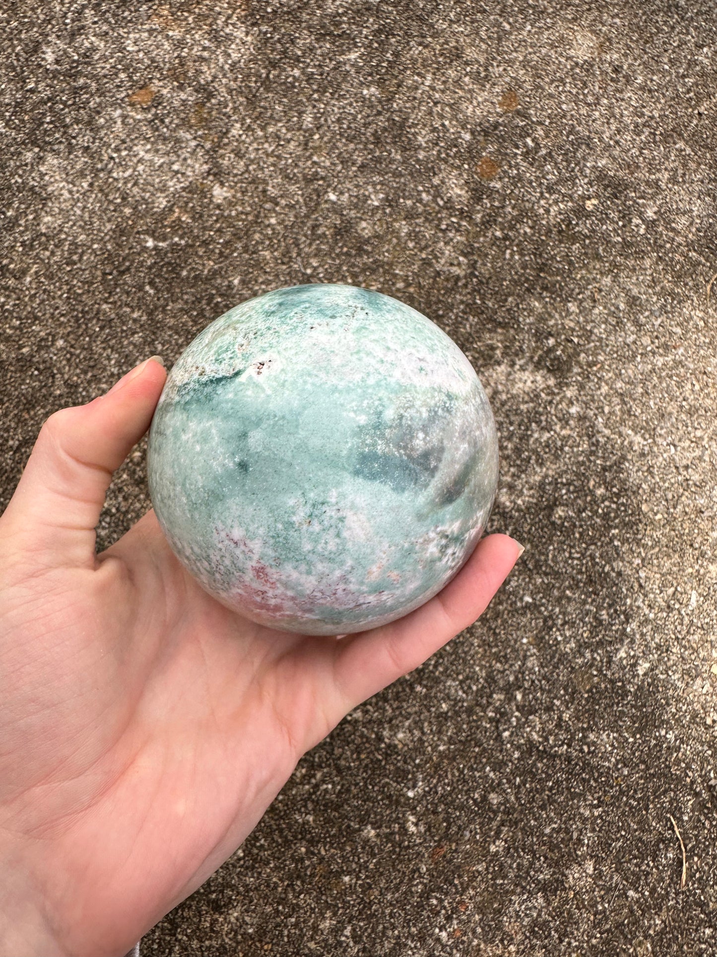 Ocean Jasper sphere #18