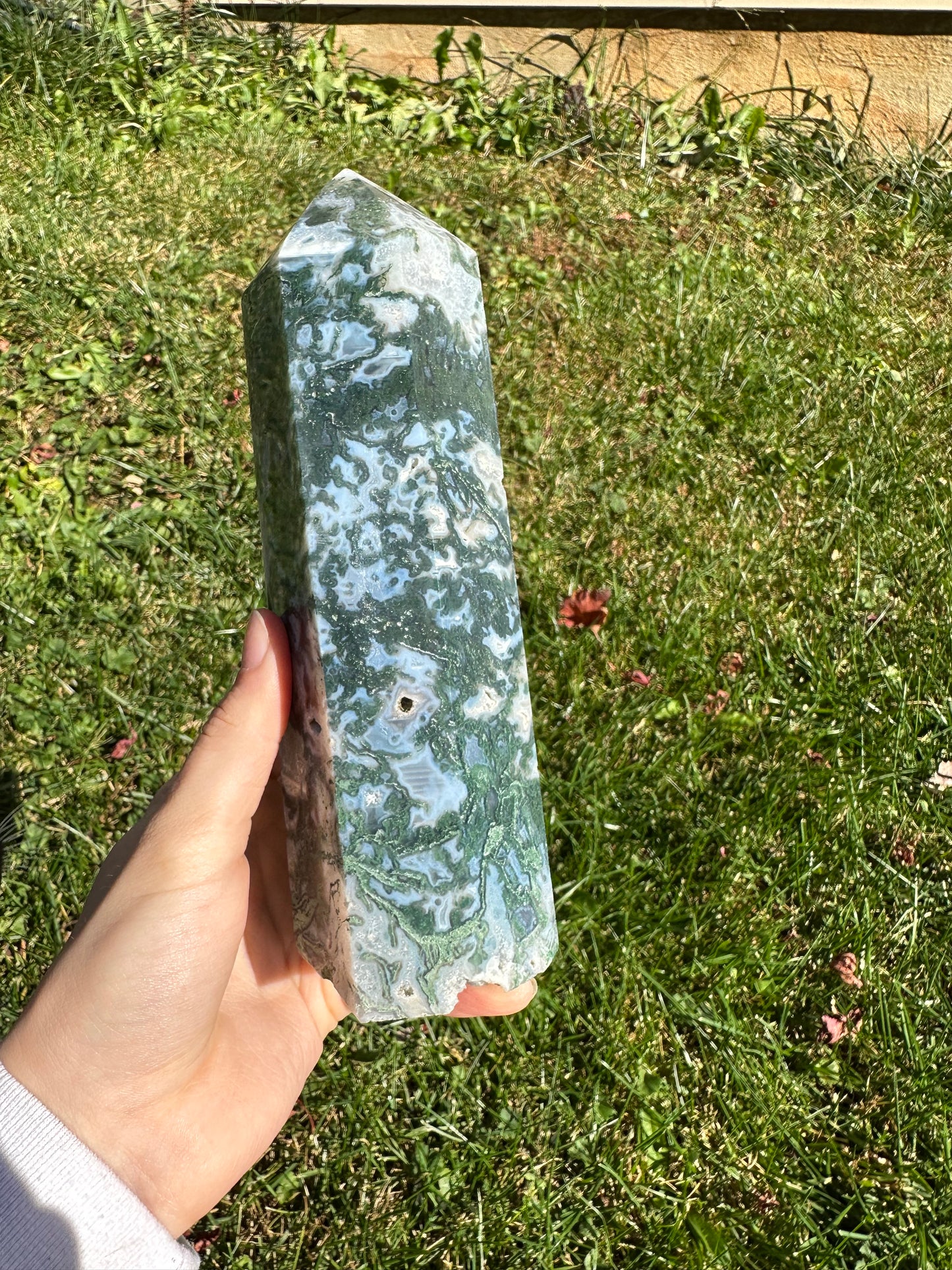 Moss Agate tower #9