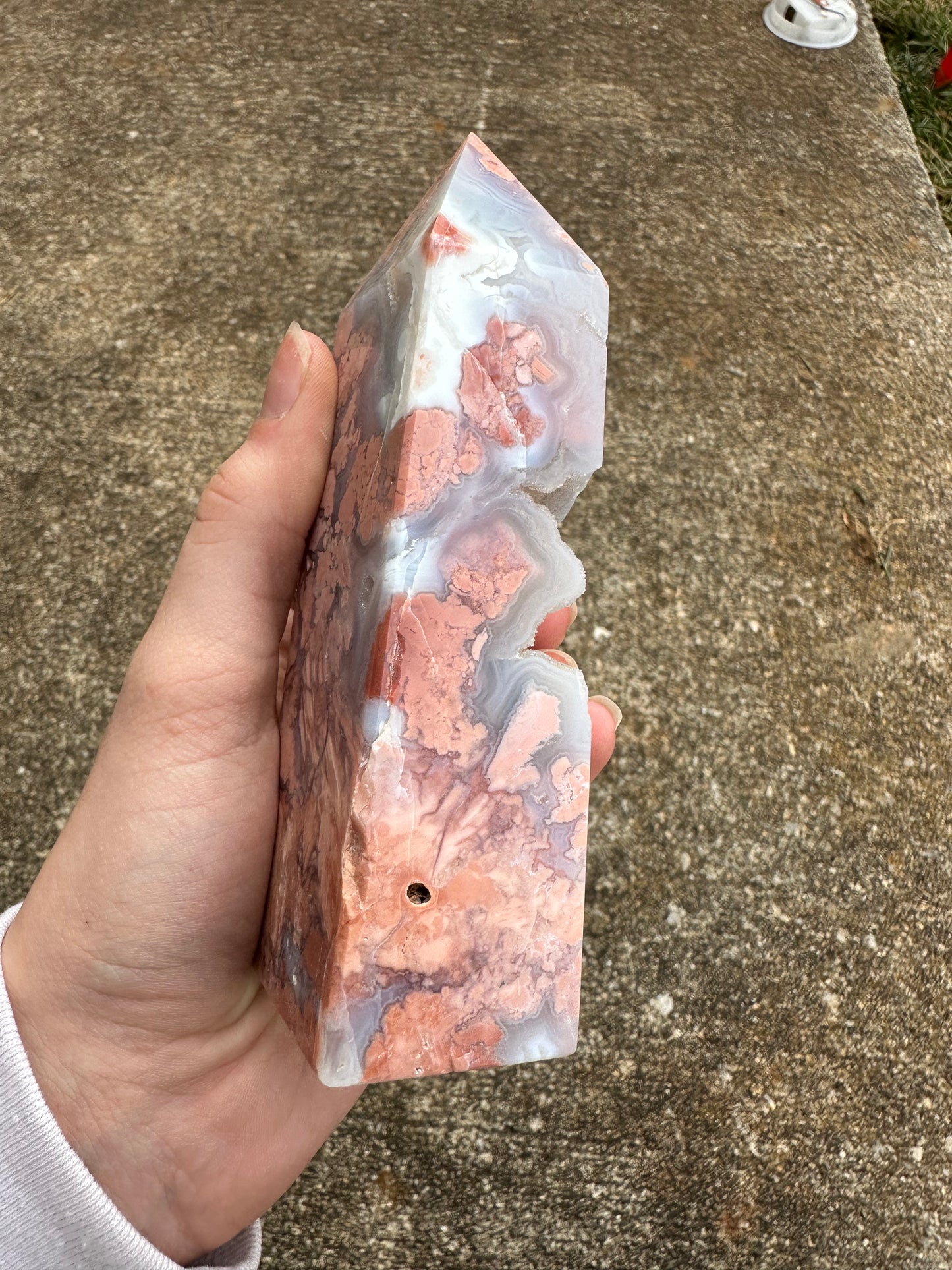 Cotton Candy Agate Tower #15