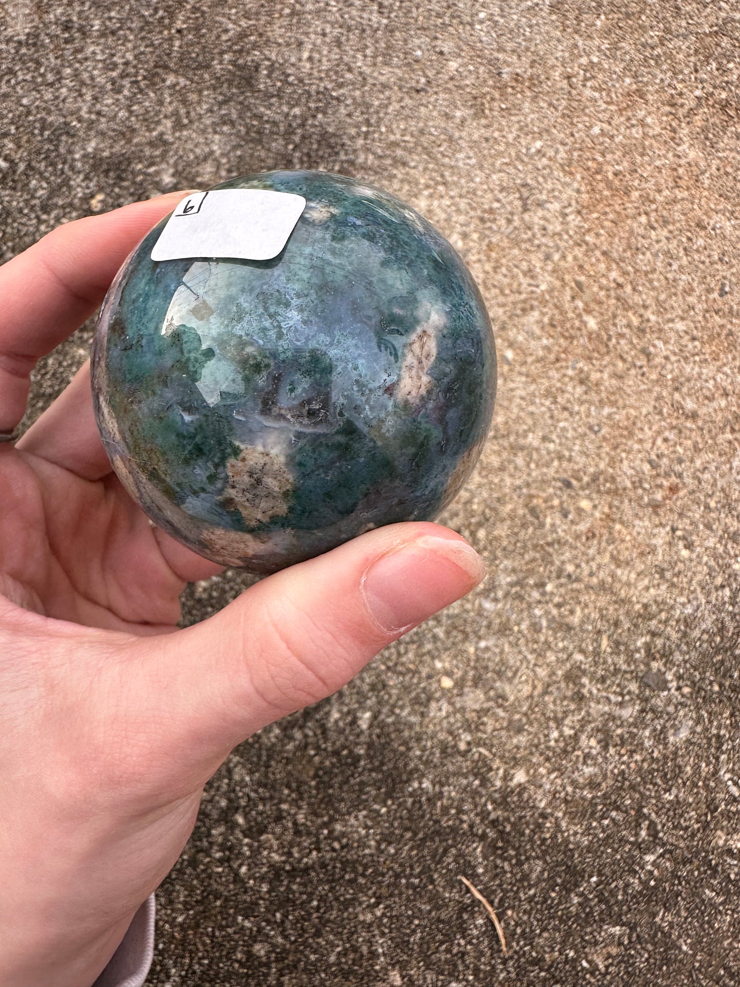 Ocean Jasper sphere #6