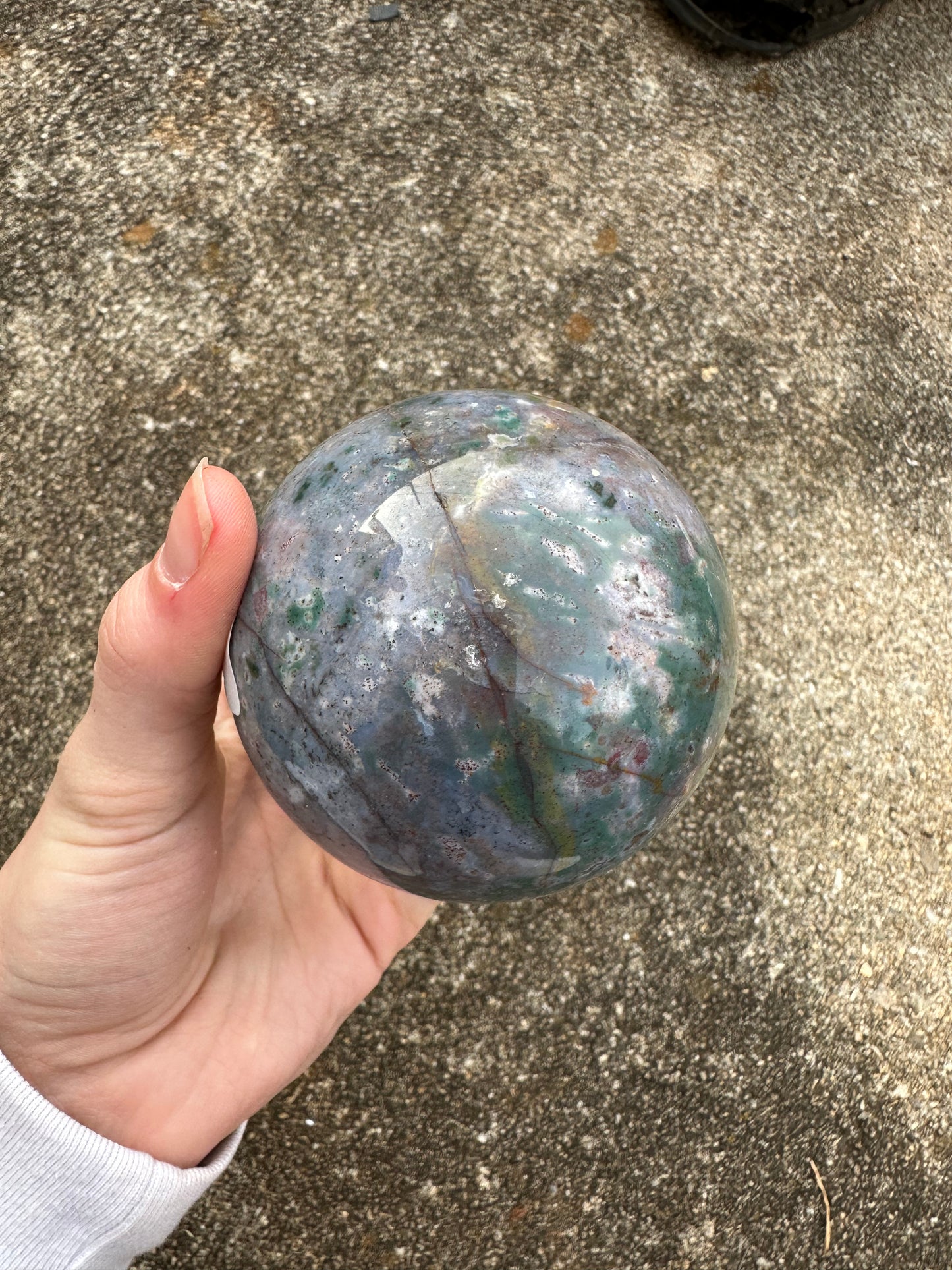 Ocean Jasper sphere #13