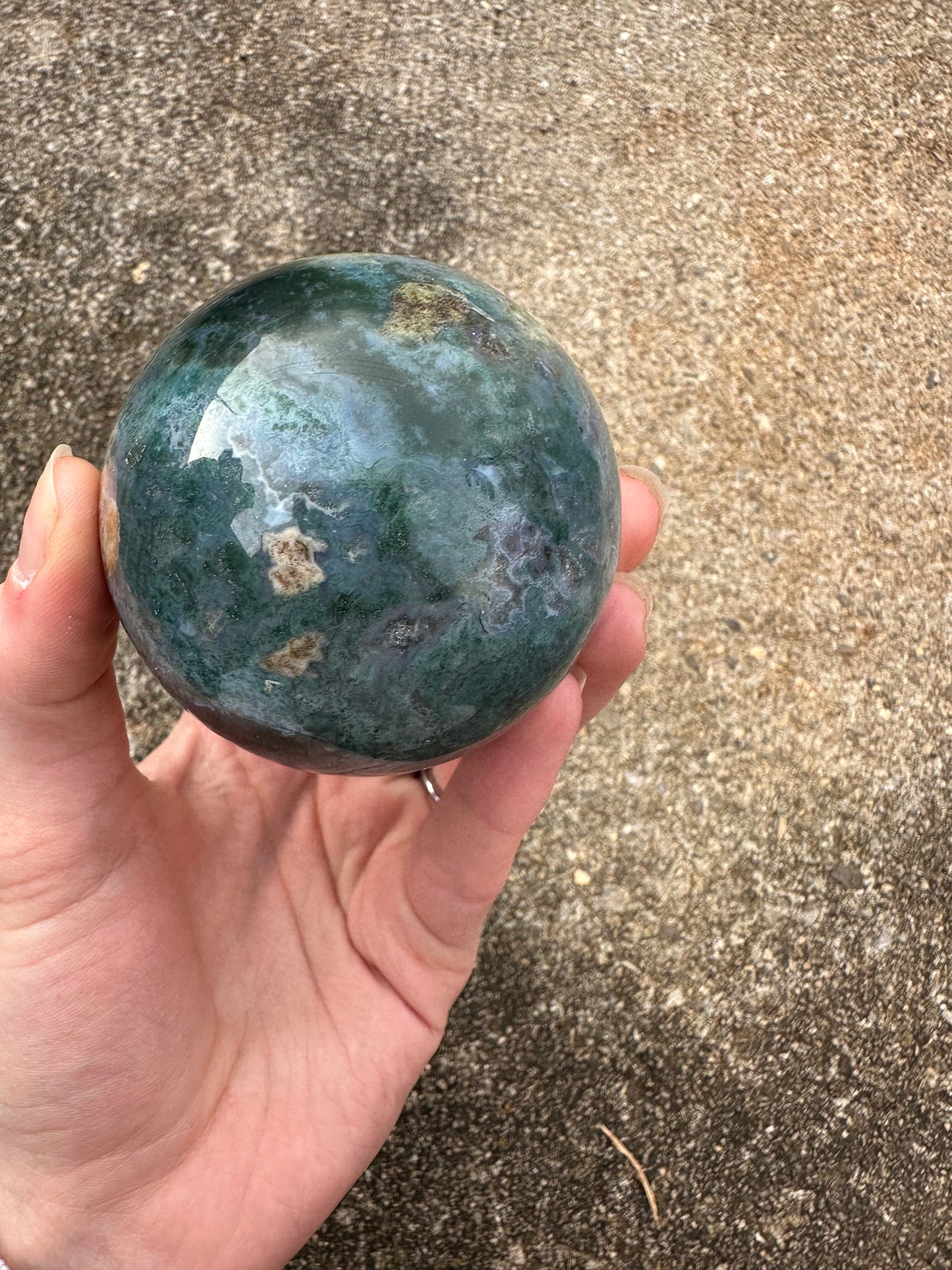 Ocean Jasper sphere #6