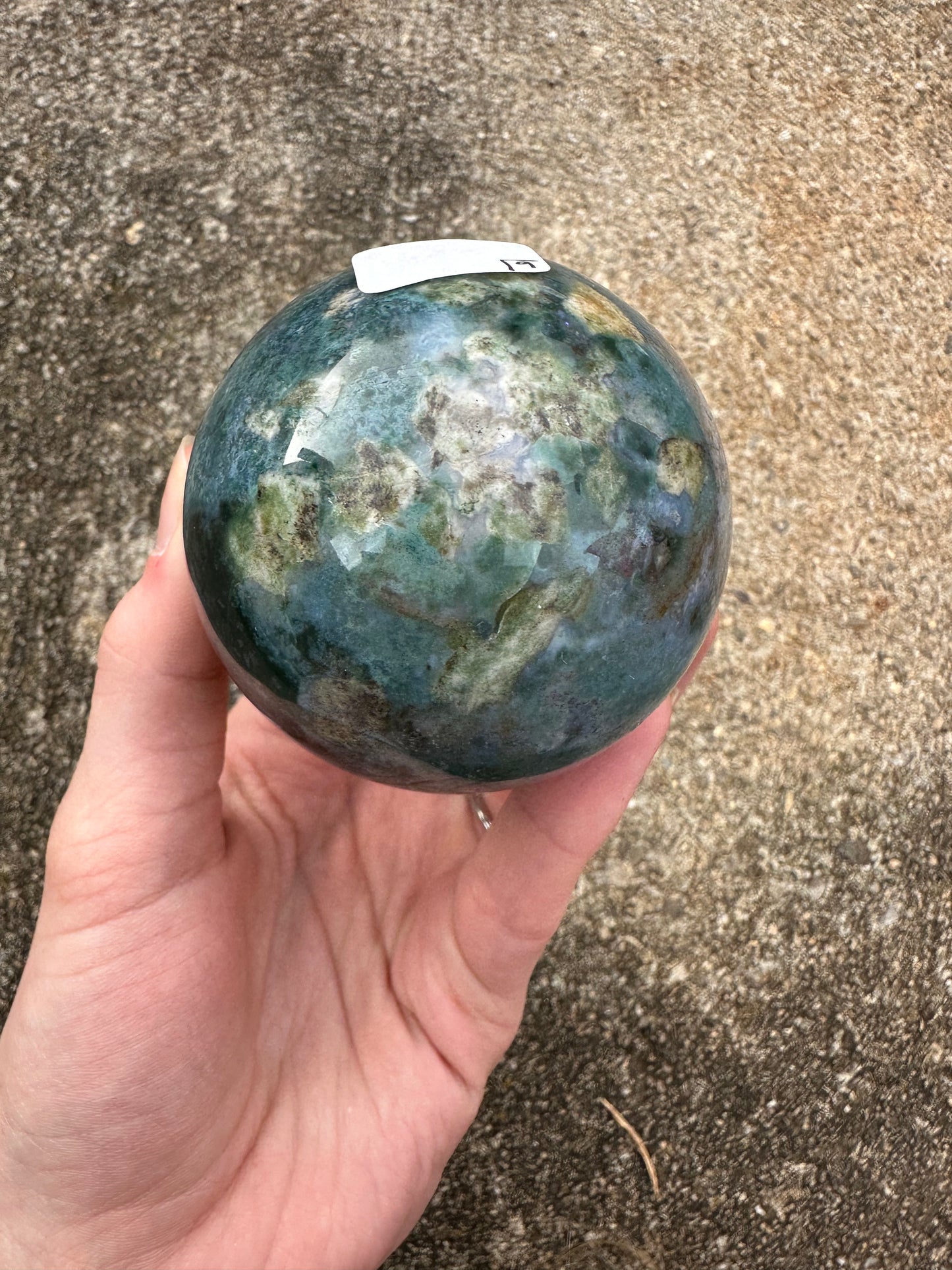 Ocean Jasper sphere #6