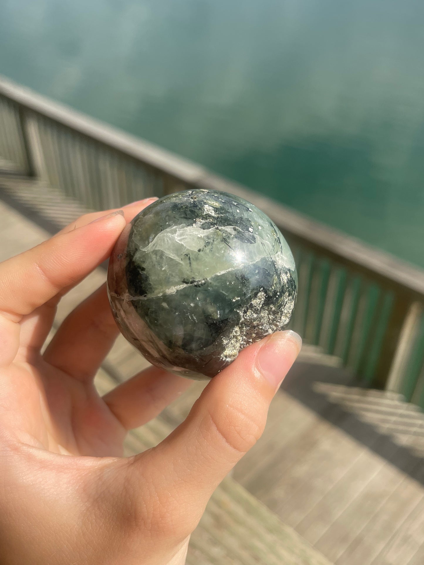 Prehnite with Epidote