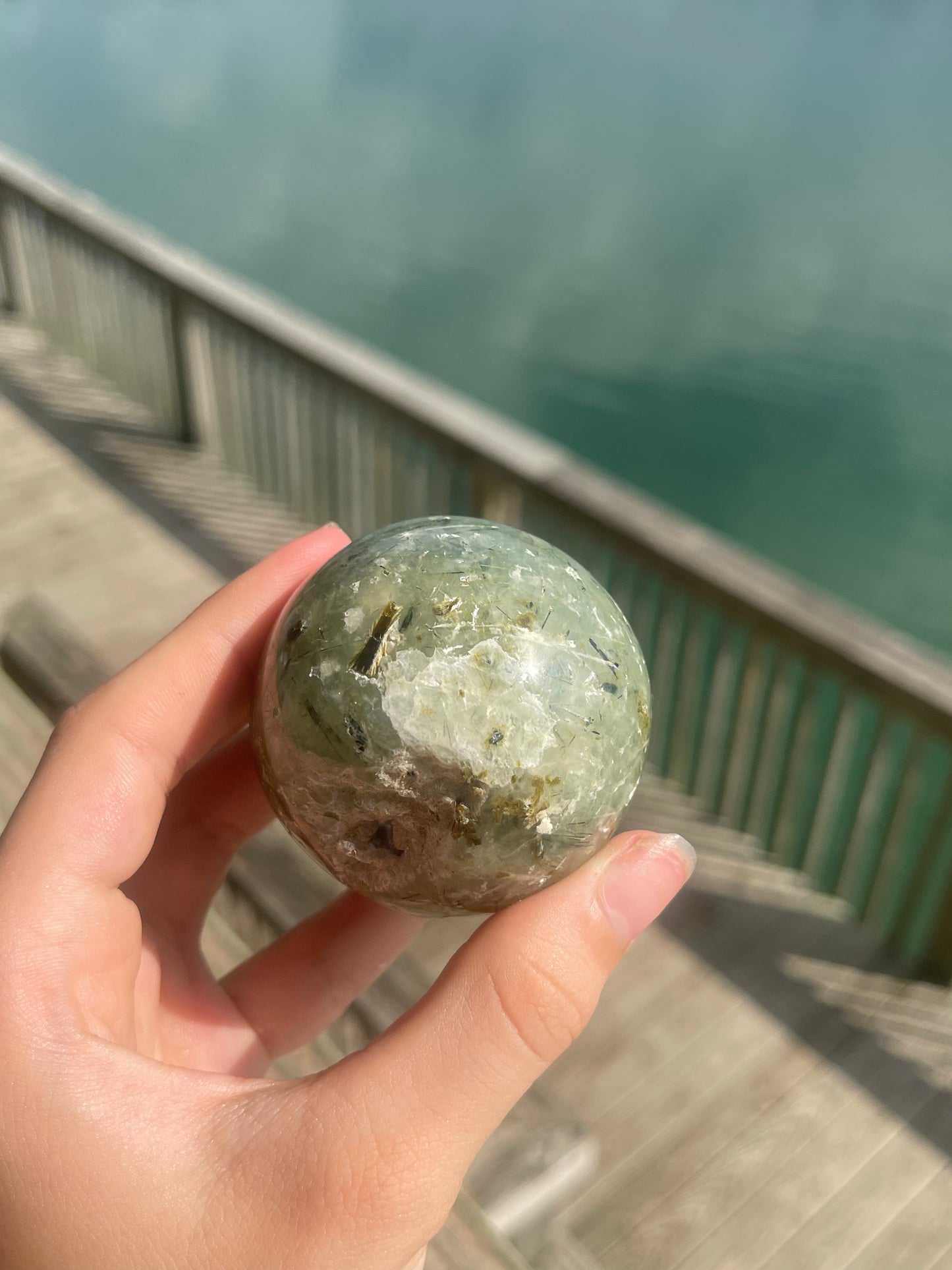 Prehnite with Epidote