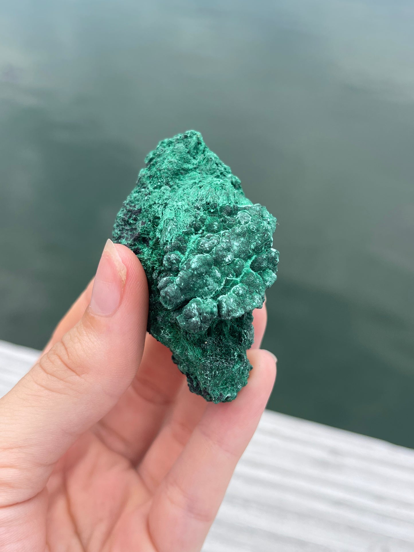 Fibrous Malachite