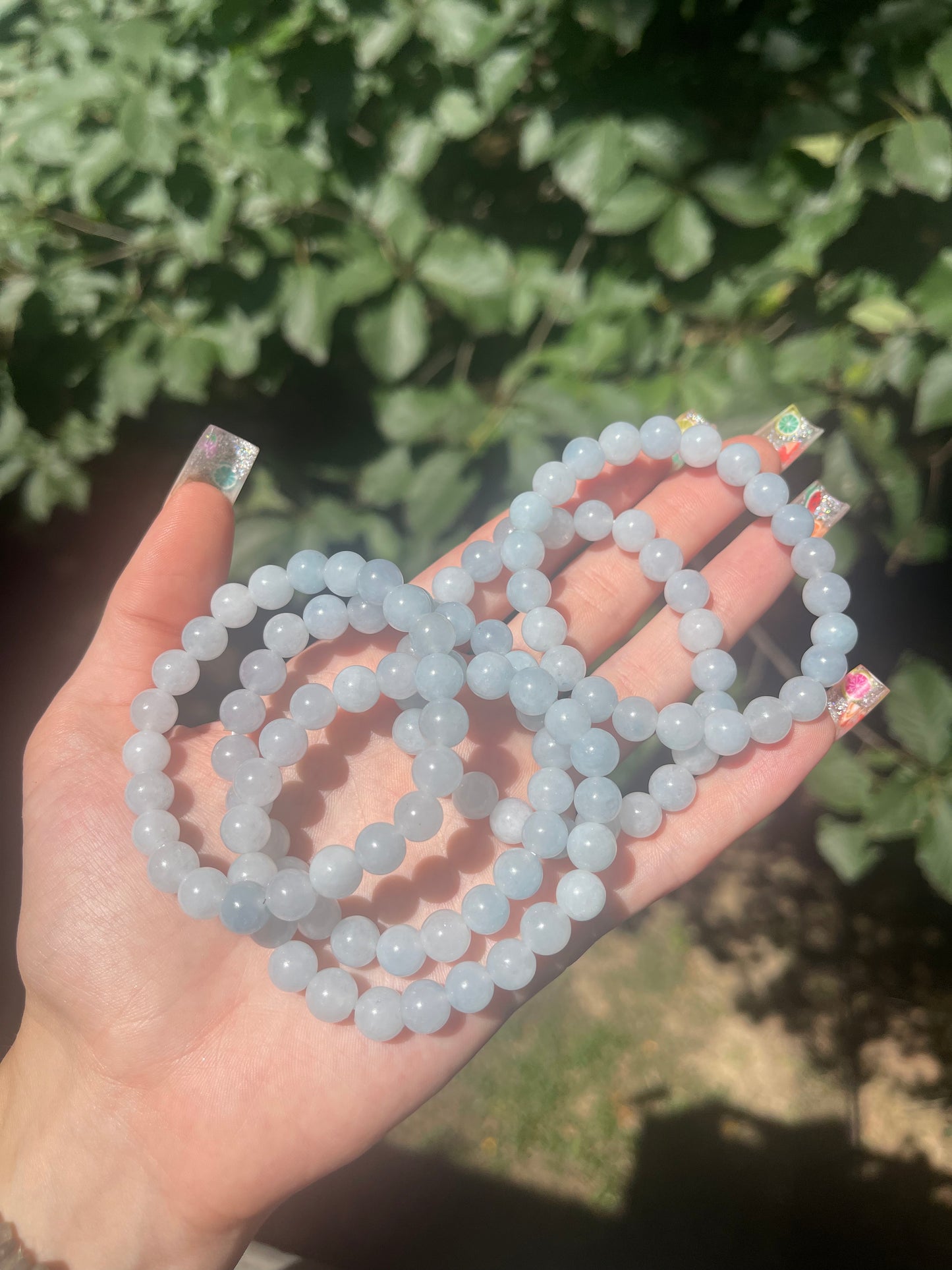 Angelite bracelet