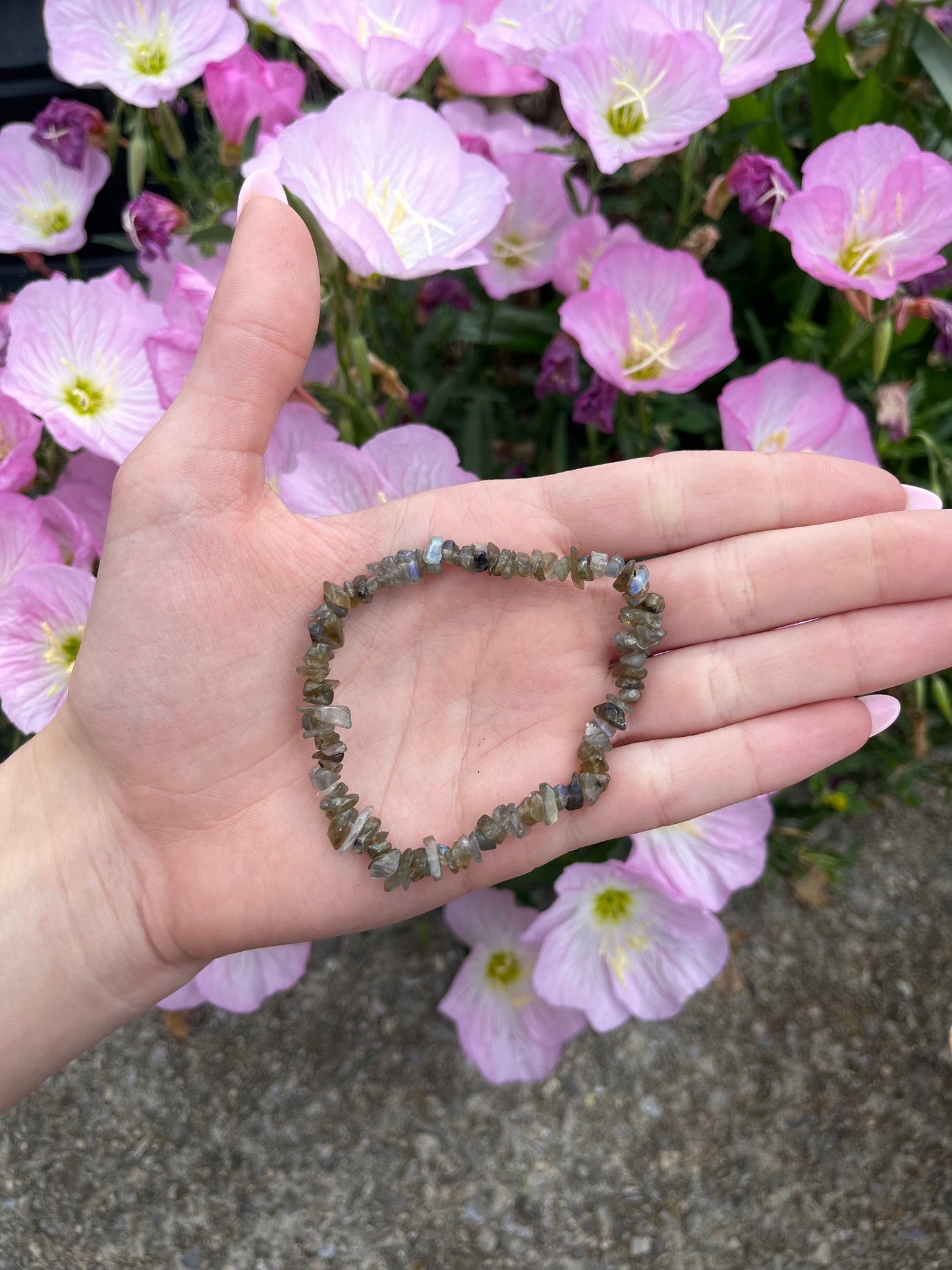 Labradorite stretchy bracelet