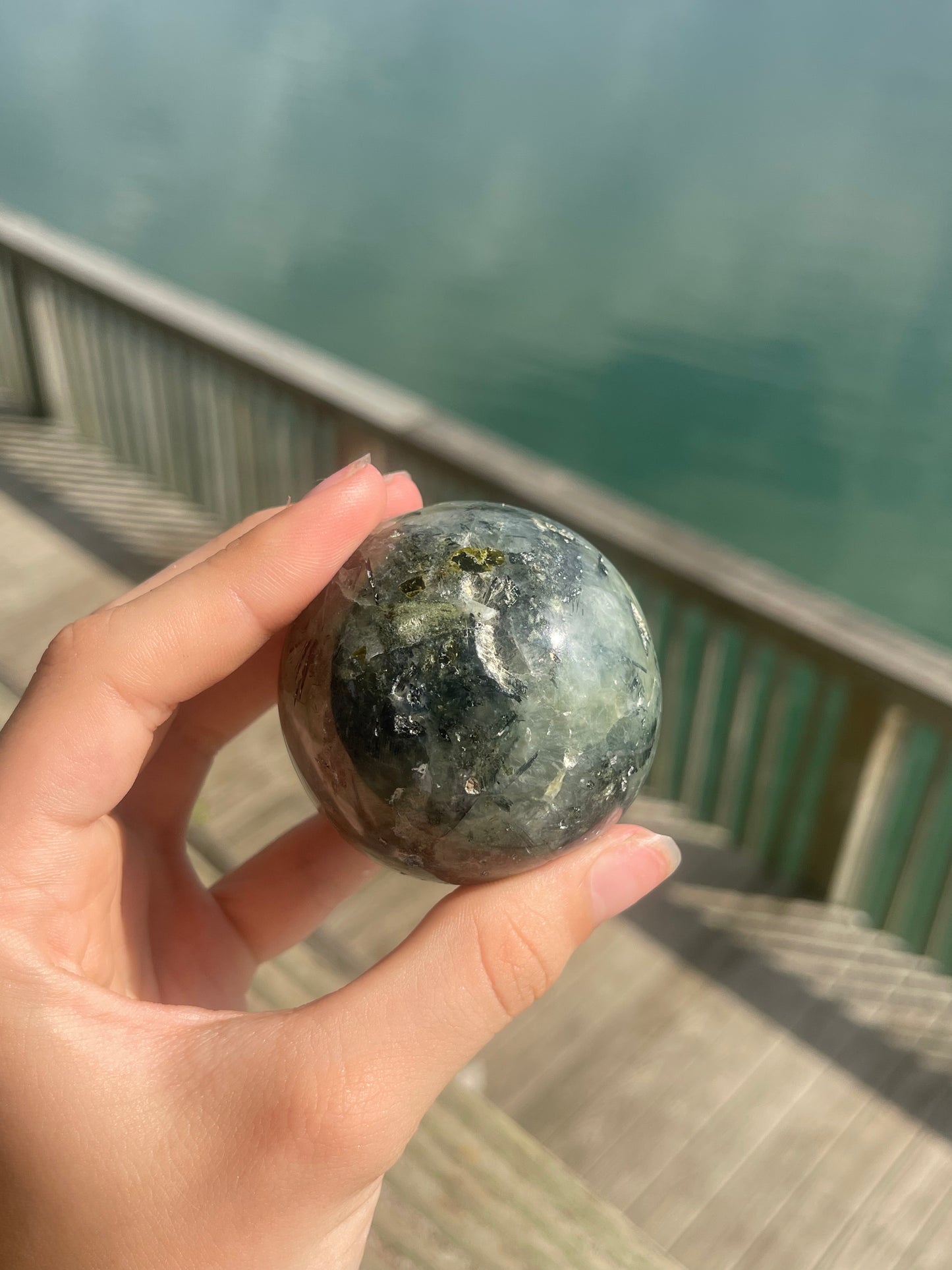 Prehnite with Epidote