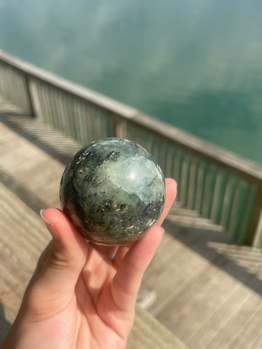 Prehnite with Epidote