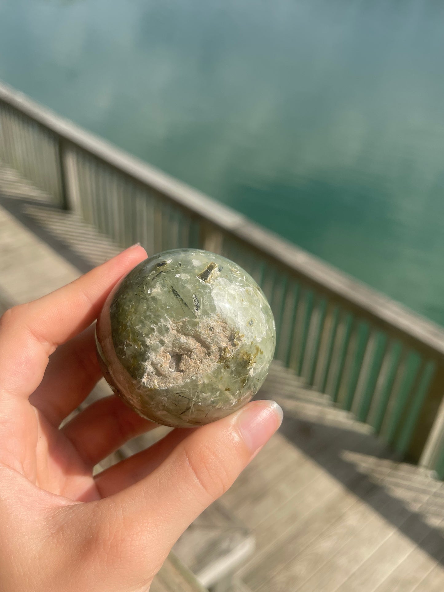 Prehnite with Epidote