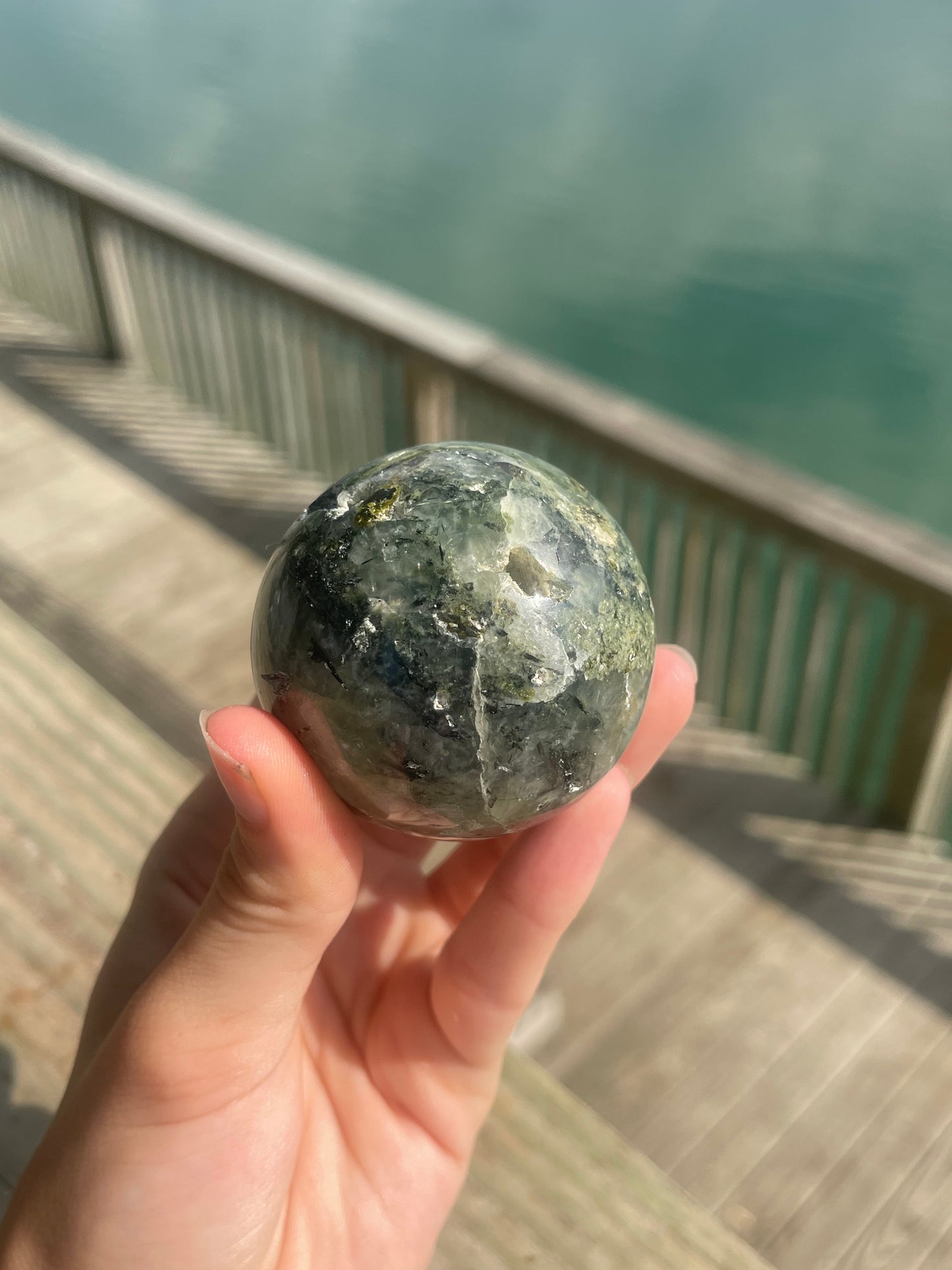 Prehnite with Epidote