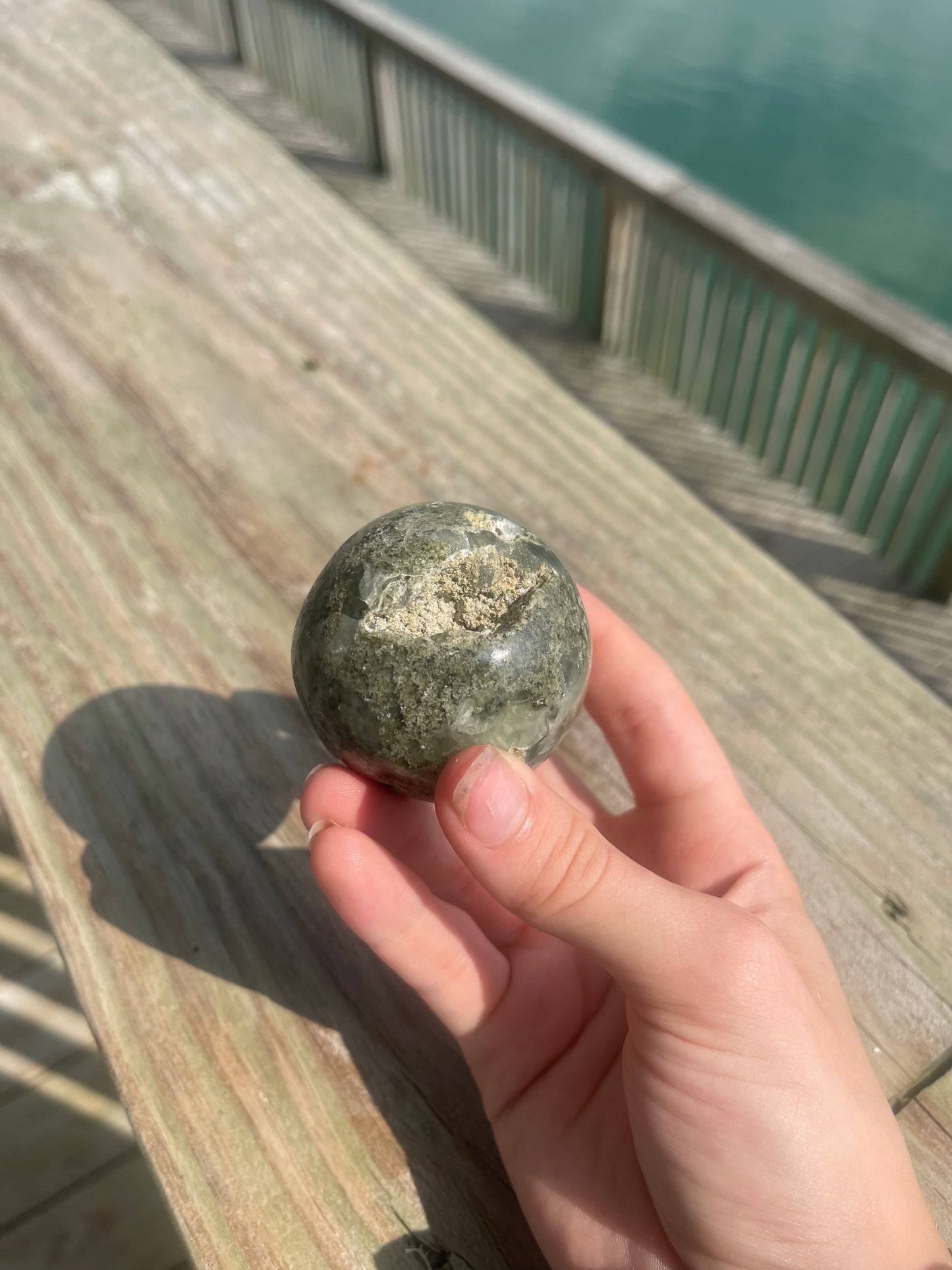 Prehnite with Epidote