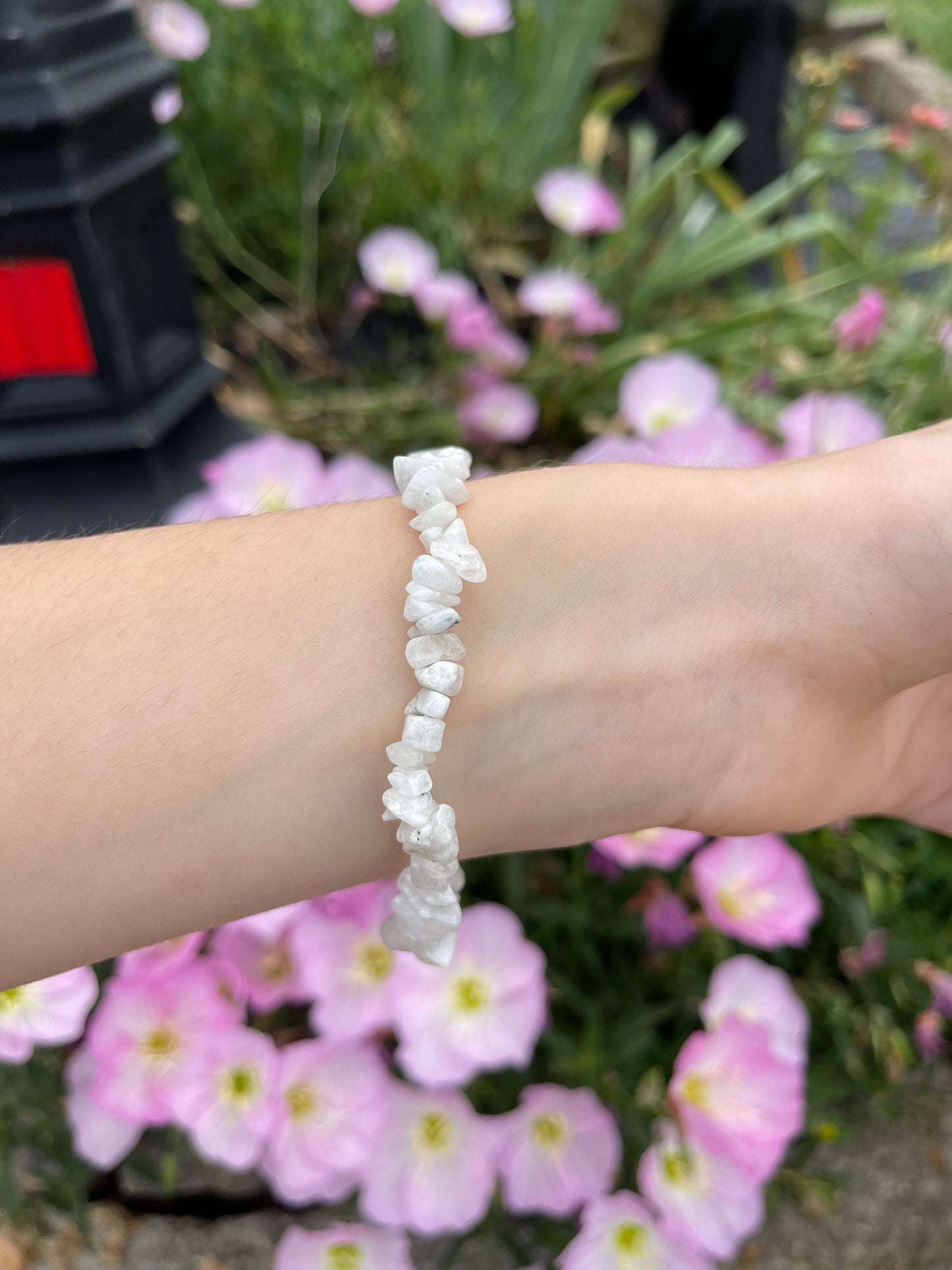 Moonstone stretchy bracelet