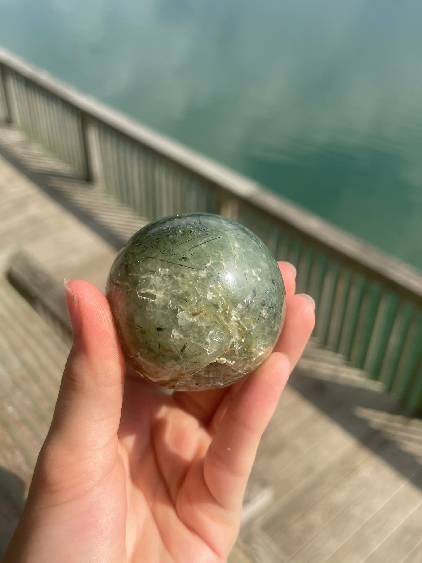 Prehnite with Epidote