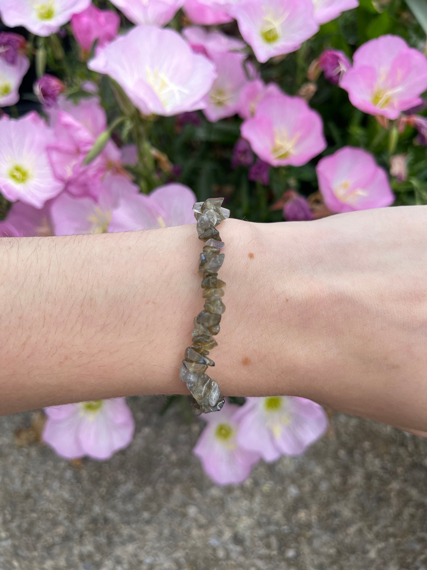 Labradorite stretchy bracelet