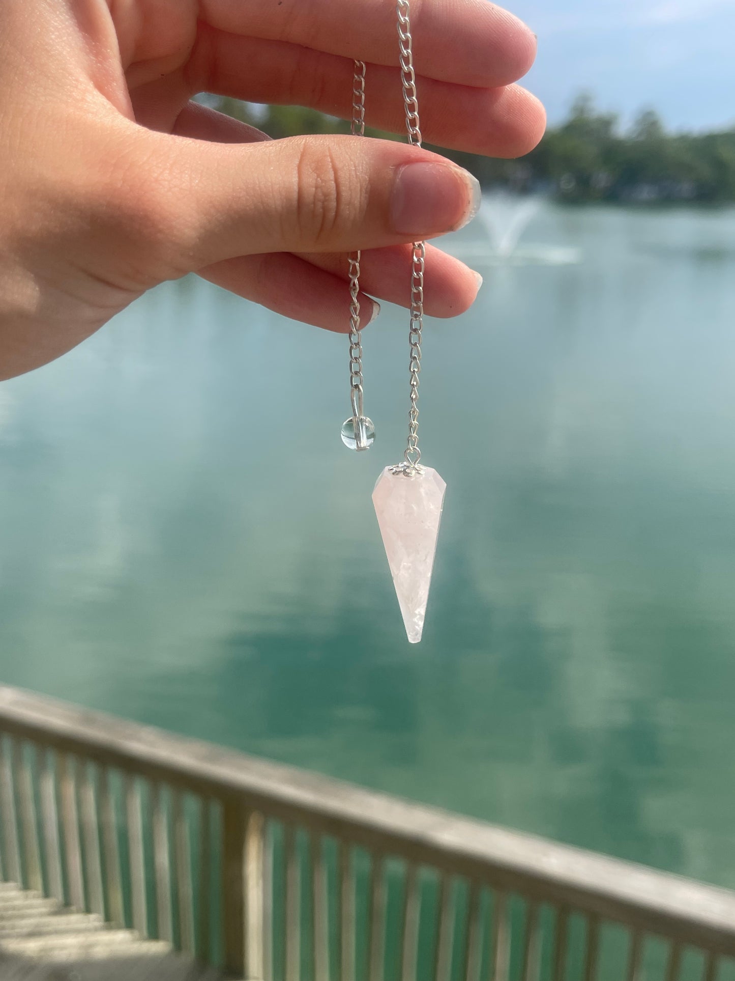 Rose Quartz Pendulum